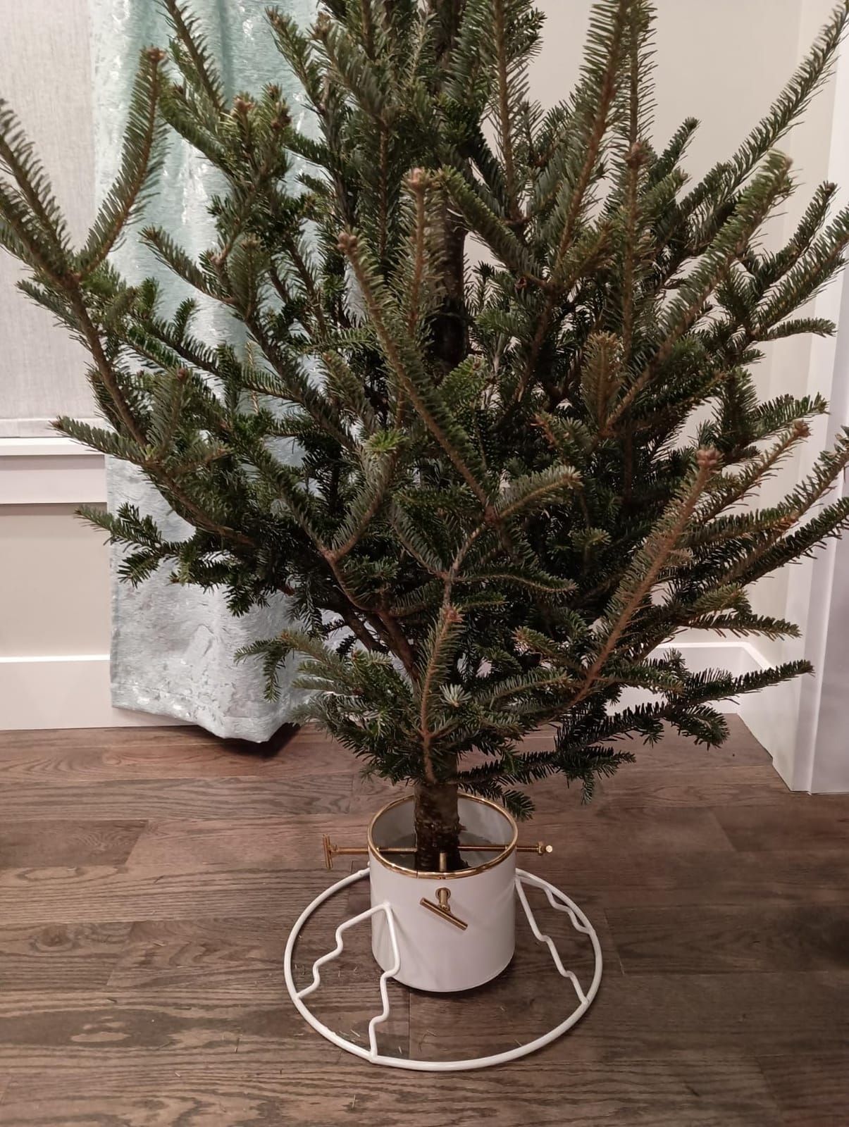 Yard Butler Christmas Tree Stand for 6-11' Trees, Green customer photo 1