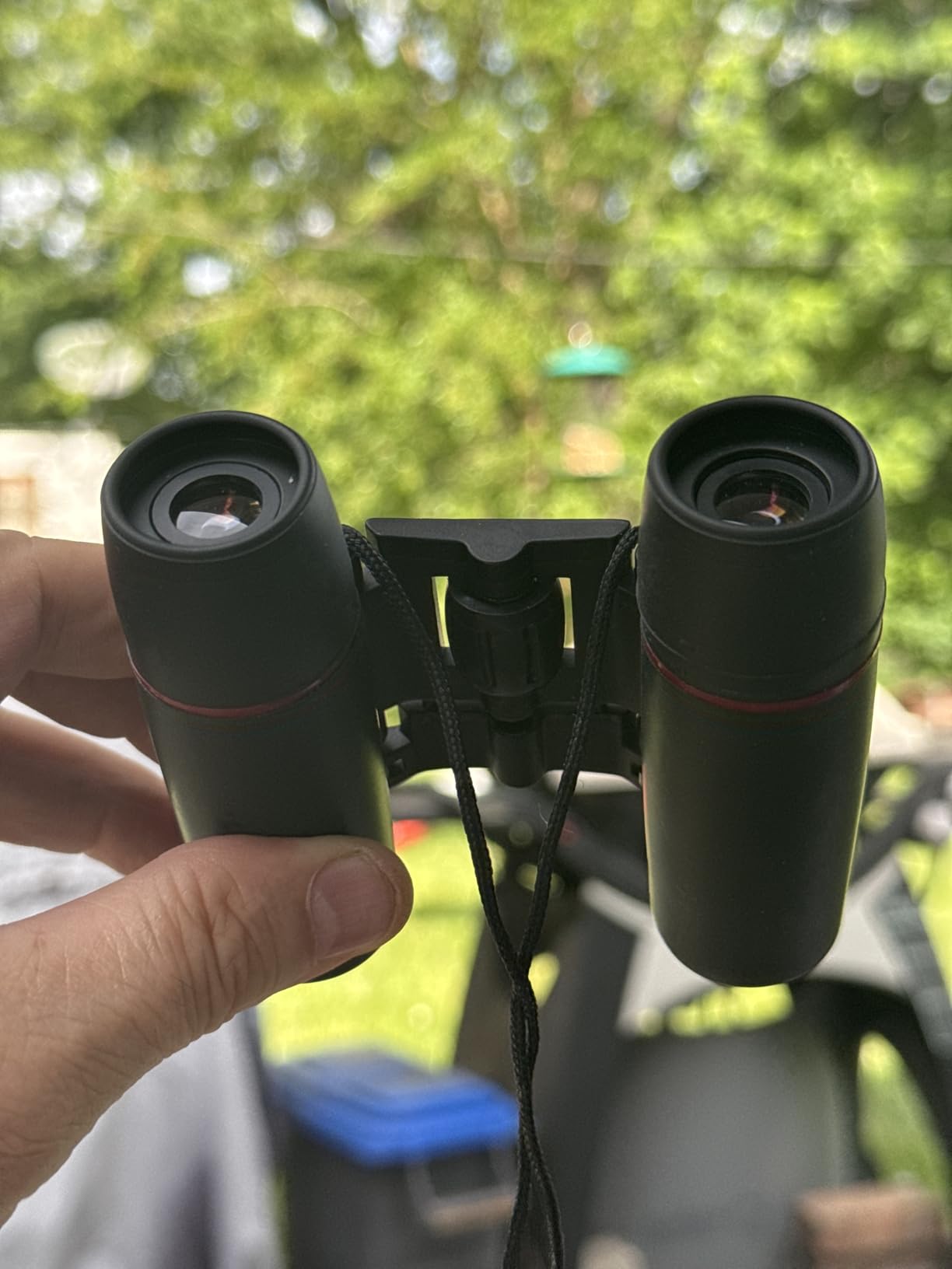 POLDR 12X25 Small Pocket Binoculars Compact for Adults customer photo 2