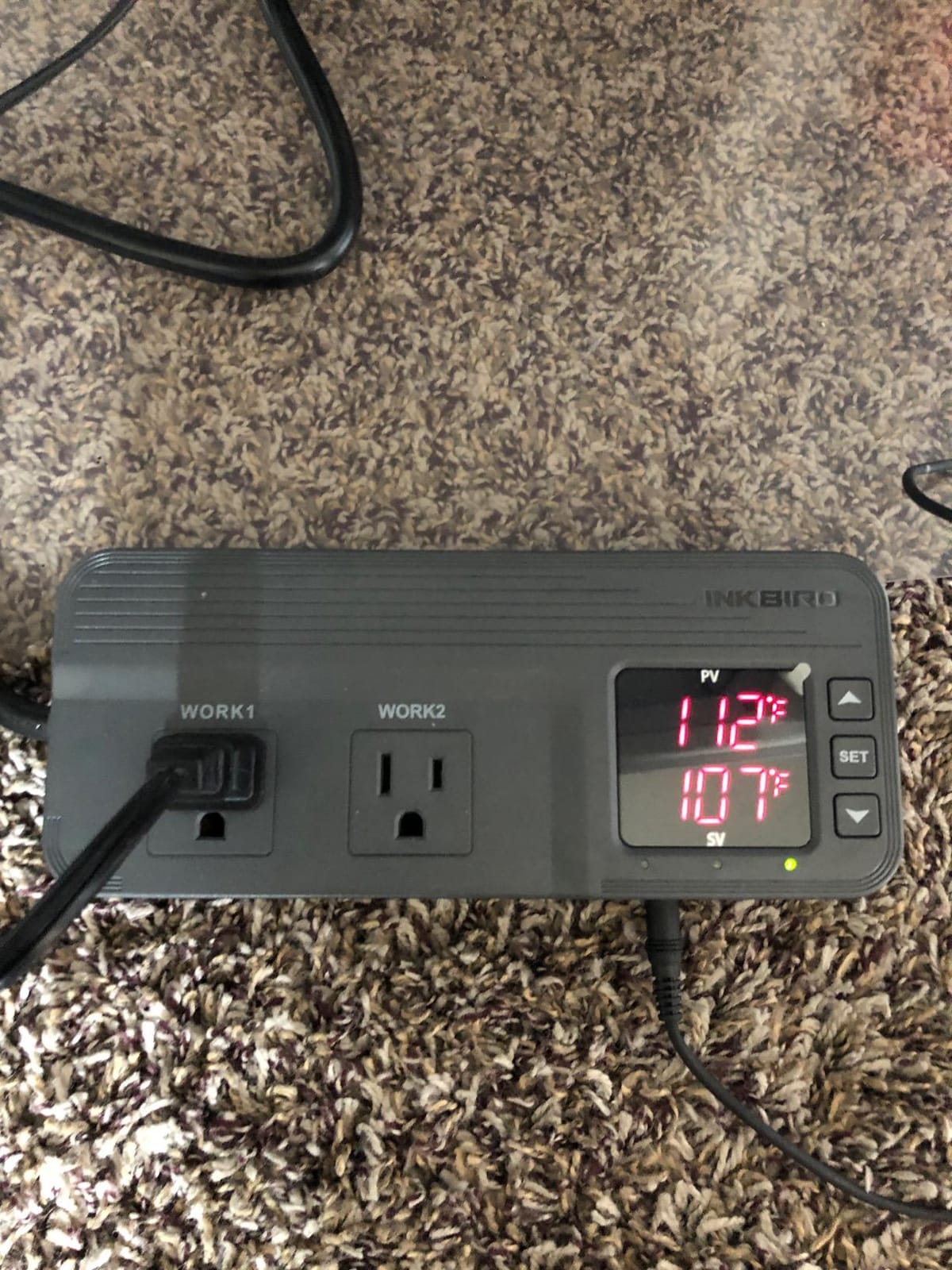 Inkbird Temperature and Humidity Controller ITC-608T Pre-Wired Dual Stage Thermostat 120VAC 15A 1800W ETL Listed Mushroom Greenhouse Homebrew customer photo 2