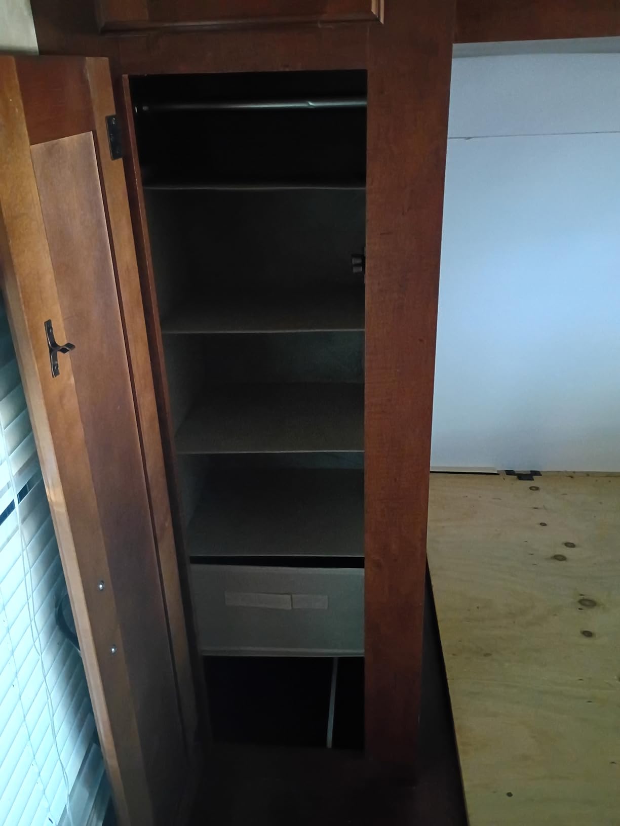 MAX Houser 5 Tier Hanging Closet Organizer with 4 Side Pockets, Beige customer photo 1