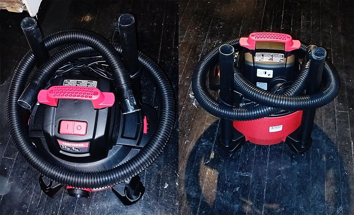CRAFTSMAN CMXEVBE17584 6 Gallon 3.5 Peak HP Wet Dry Shop Vacuum customer photo 2