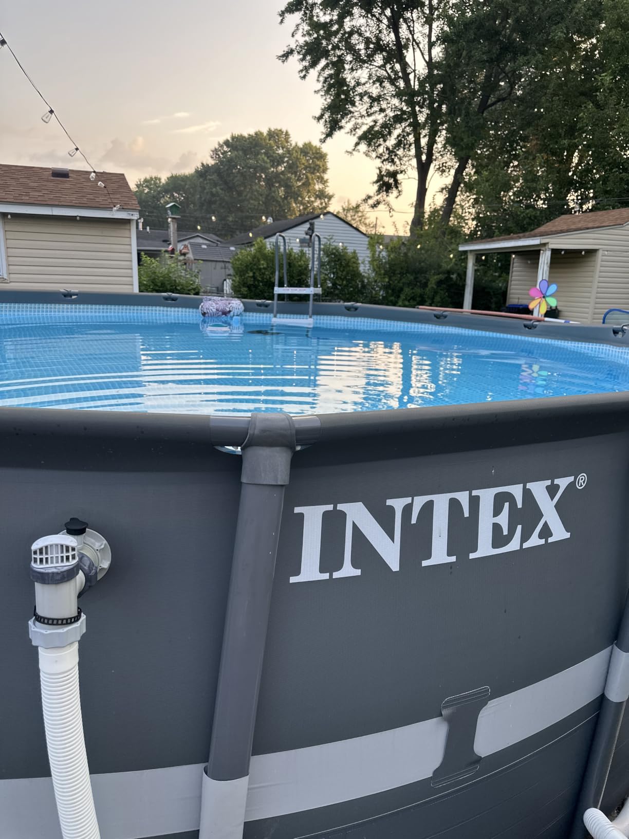 INTEX Ultra XTR 24ft x 52in Round Above Ground Swimming Pool Set w/Pump customer photo 2