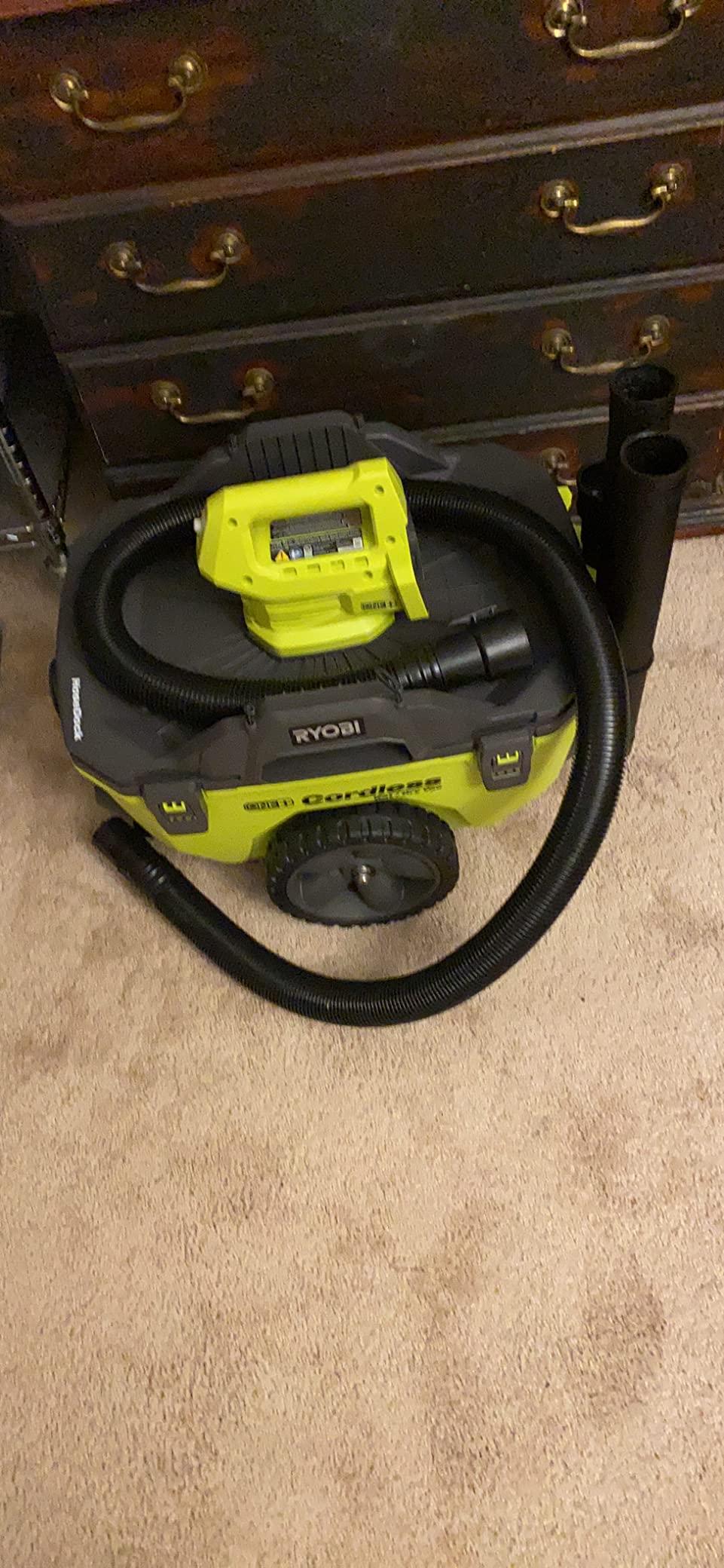 Ryobi 18 Volt ONE+ 6 Gal. Cordless Wet/Dry Vacuum (Tool Only) (Non-Retail Packaging) customer photo 1