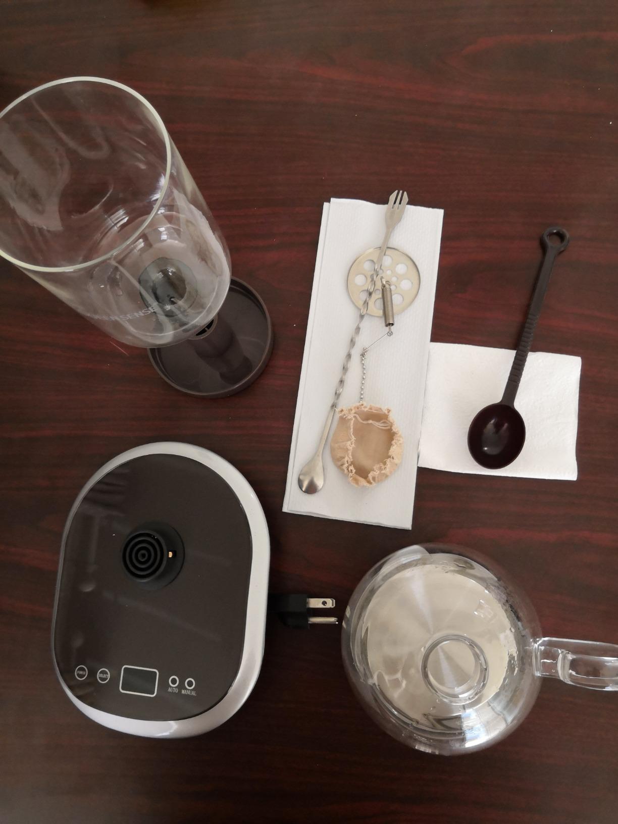 [Factory Store] QUEEN SENSE Patented Siphon/Syphon Coffee Maker Electric Vacuum Coffee Pot CM0601 (Siphon Coffee Maker) customer photo 2