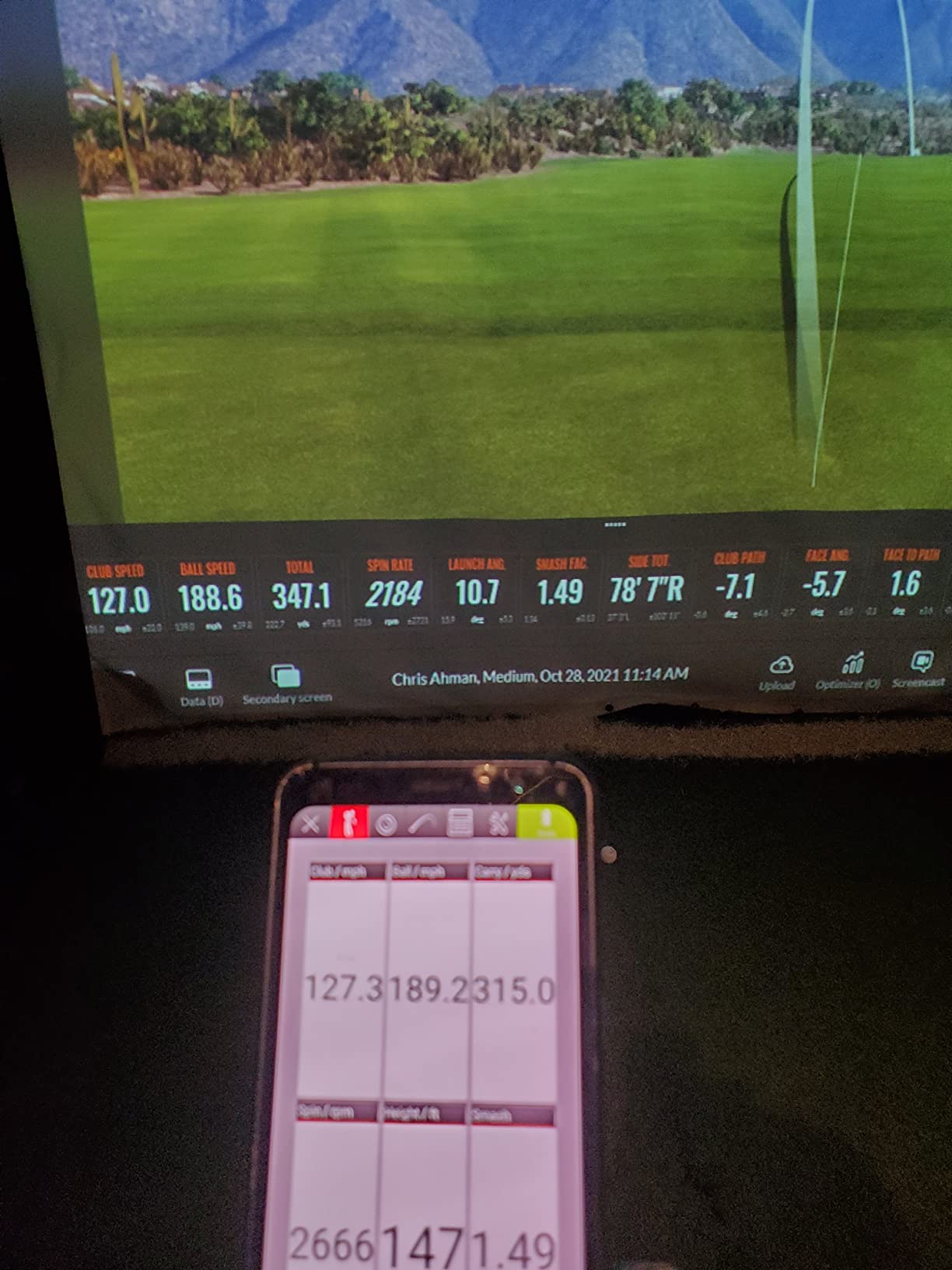 FlightScope Mevo - Portable Personal Launch Monitor for Golf customer photo 2