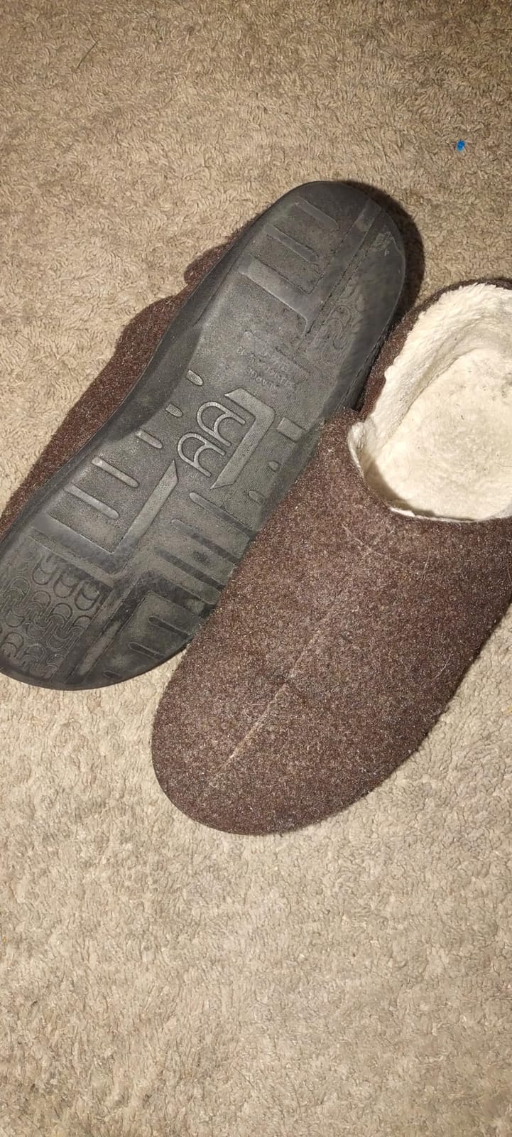 LongBay Men's Slippers Warm Bedroom Indoor Memory Foam Winter House Shoes customer photo 2