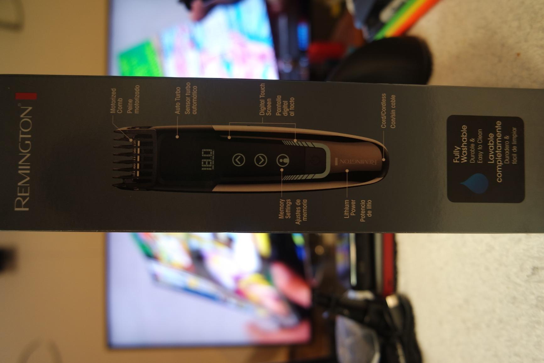 Remington MB4700 Smart Beard Trimmer with Memory Settings and Digital Touch Screen, Rechargeable for Cordless Use customer photo 2