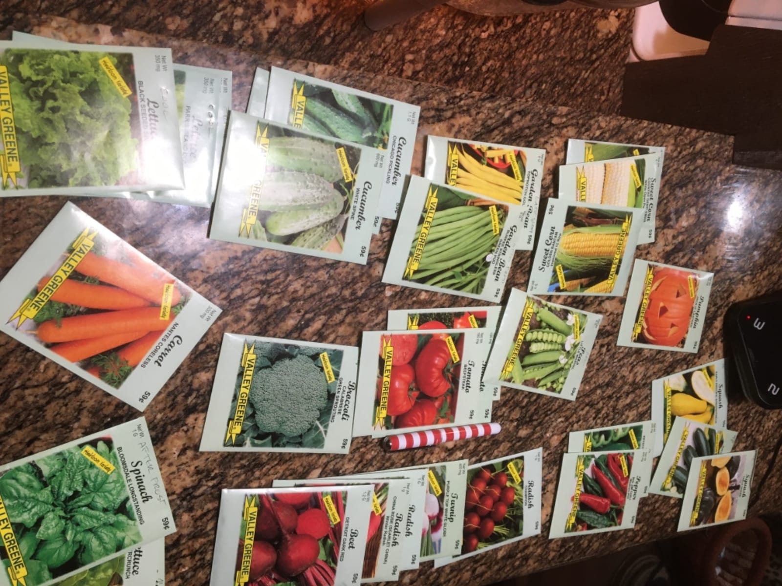 30 Packs of Deluxe Valley Greene Heirloom Vegetable Garden Seeds Non-GMO(Guaranteed 30 Different Varieties as Listed) customer photo 2