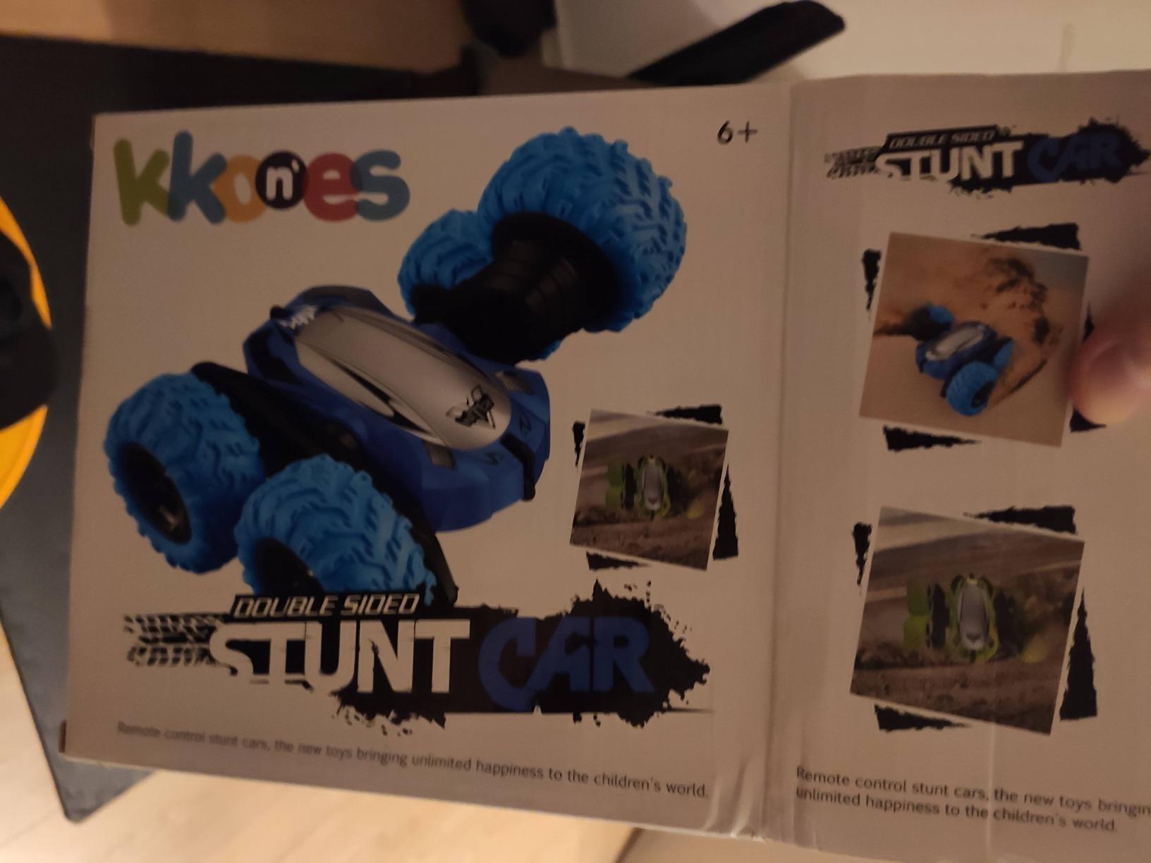 KKONES Remote Control Car, 2.4GHz Double Sided 360° Flips RC Stunt Car customer photo 1