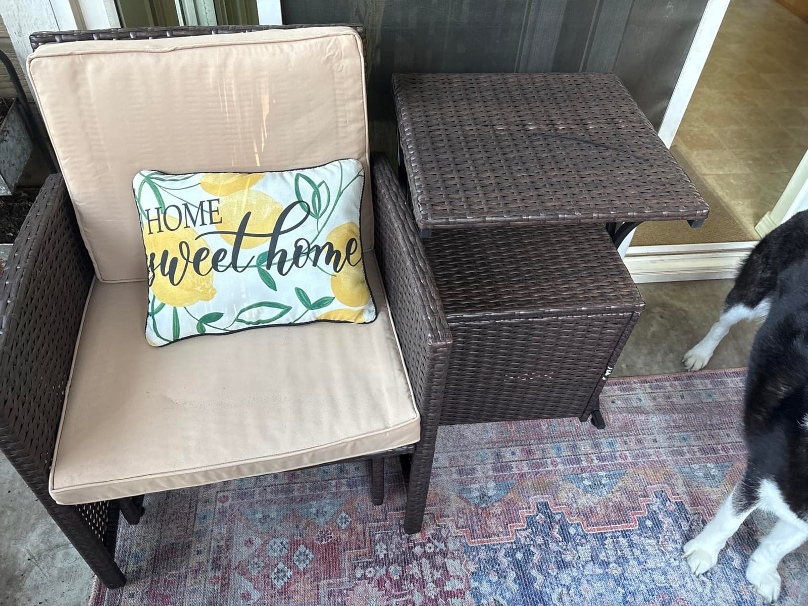 OC Orange-Casual 6 Pieces Patio Furniture Set w/Chairs and Ottomans, White customer photo 1