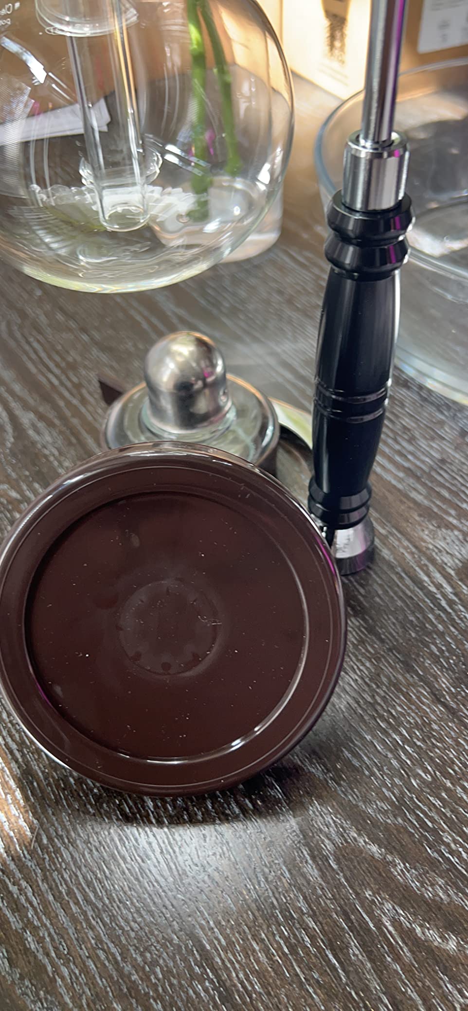 YUCHENGTECH Siphon Syphon Coffee Maker Tabletop Glass Siphon Pot Glass Technica Siphon Vacuum Coffee Maker(5 Cups(600ml)) customer photo 2