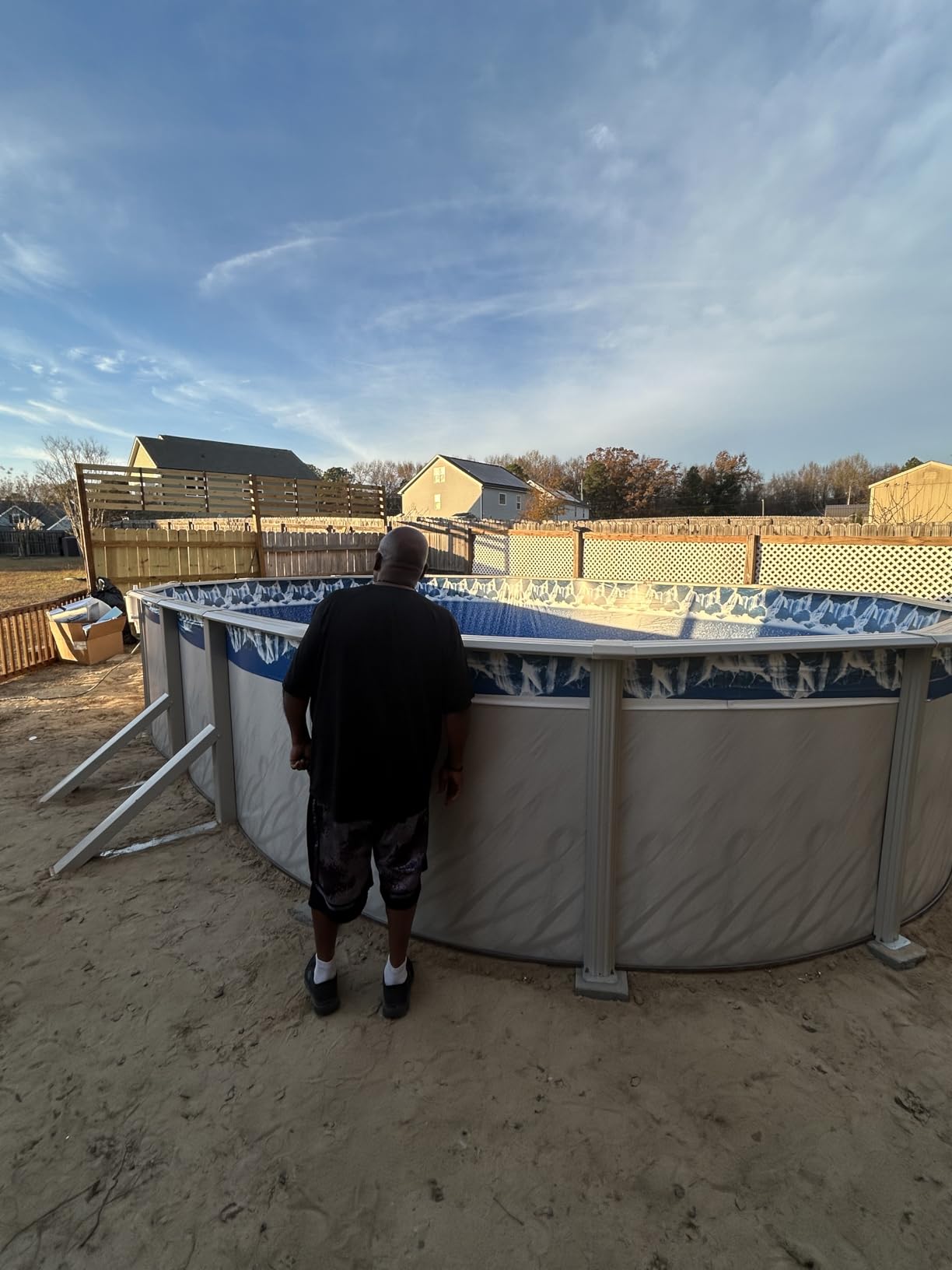 Lake Effect Pools 'Meadows' 21 ft Round Above Ground Swimming Pool customer photo 1