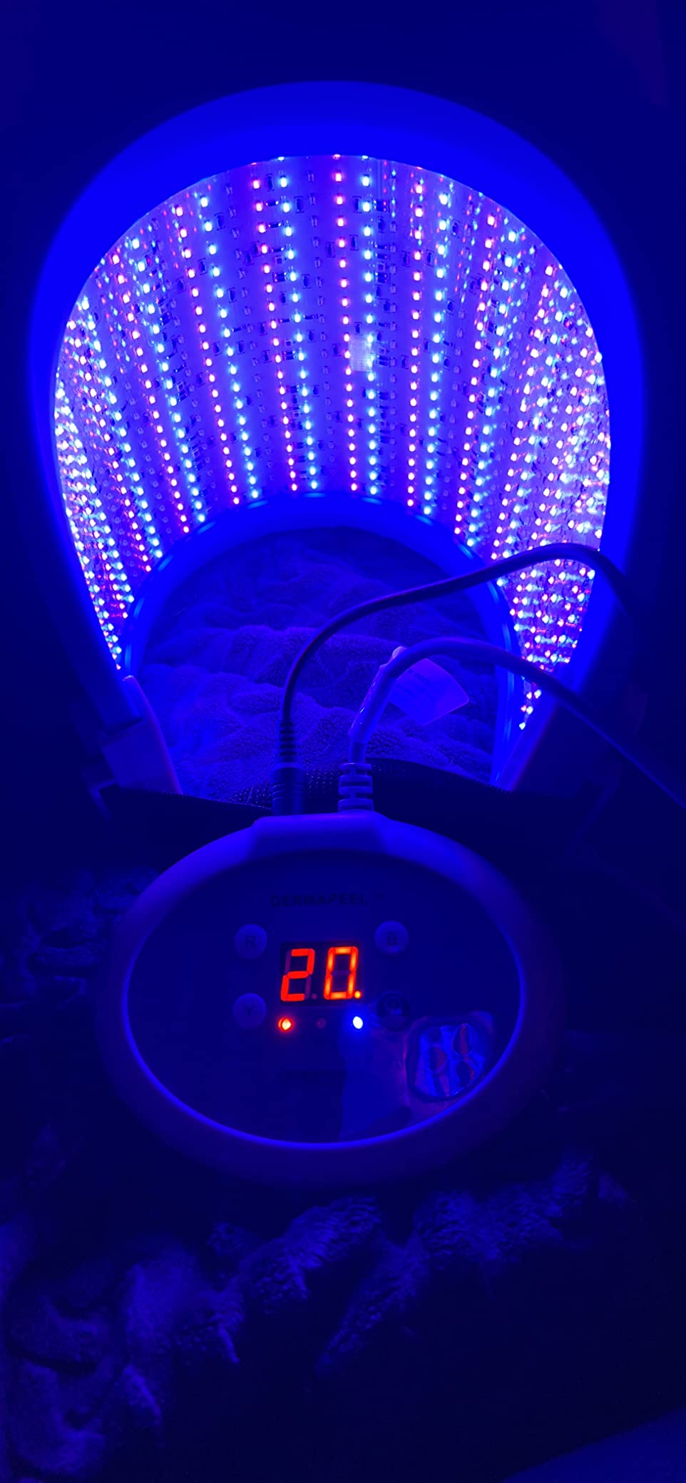 Hydraskincare Red Light Therapy for Face, LED Face Mask Light Therapy Facial Skin Care Infrared Light Rejuvenation Photon Therapy Machine for Home Use customer photo 2