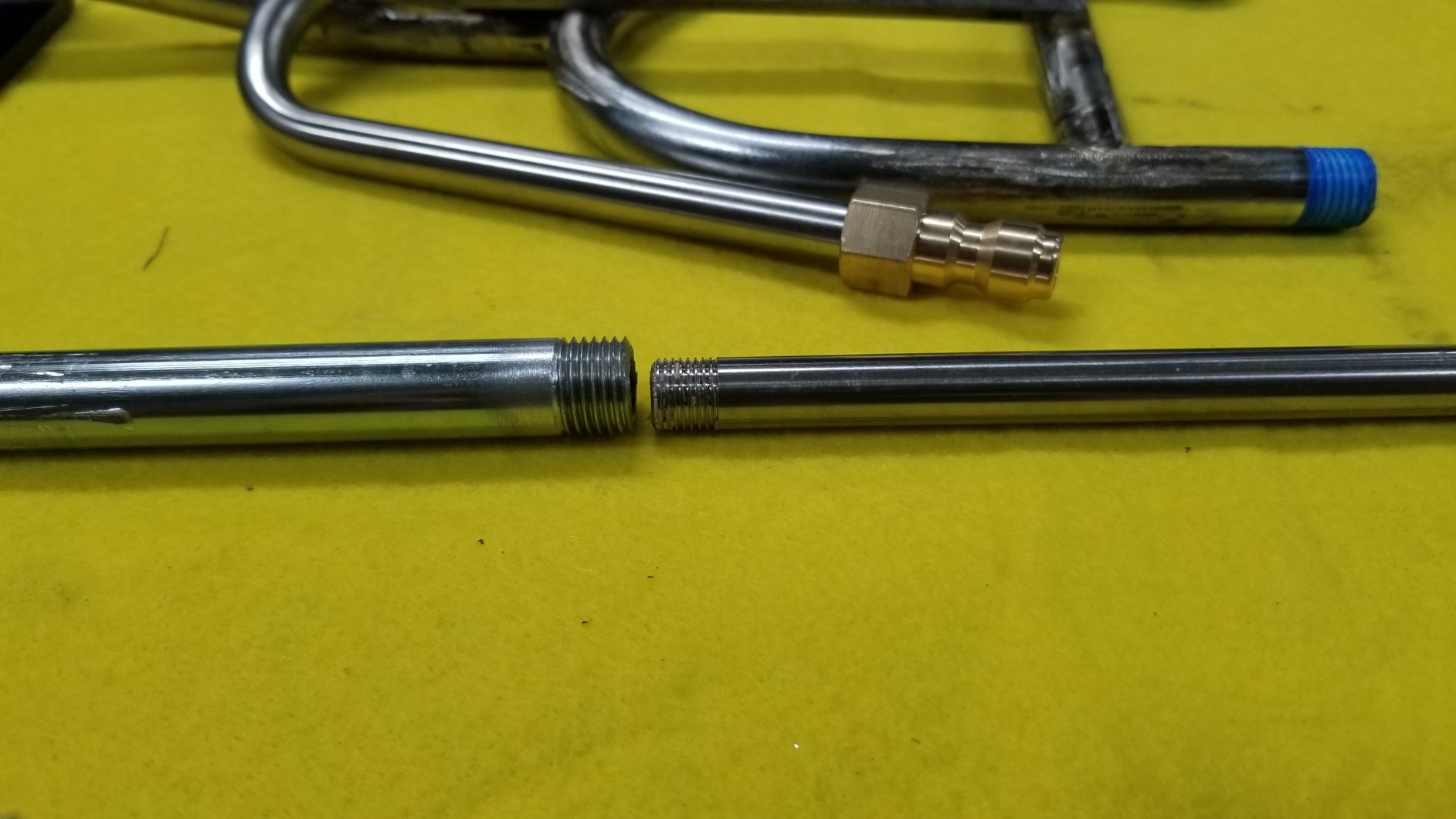 Pressure Washer Gutter Cleaner Attachment, Pressure Power Washer Gutter Cleaning, 4000 PSI, 13 Inch, 1/4 Quick Connect customer photo 1