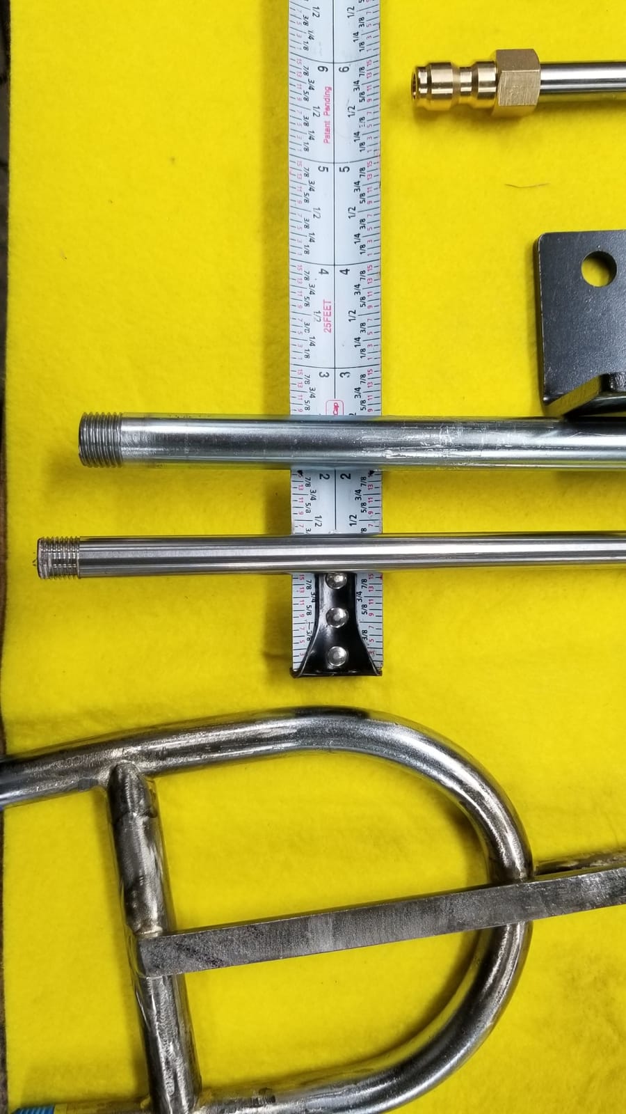 Pressure Washer Gutter Cleaner Attachment, Pressure Power Washer Gutter Cleaning, 4000 PSI, 13 Inch, 1/4 Quick Connect customer photo 2