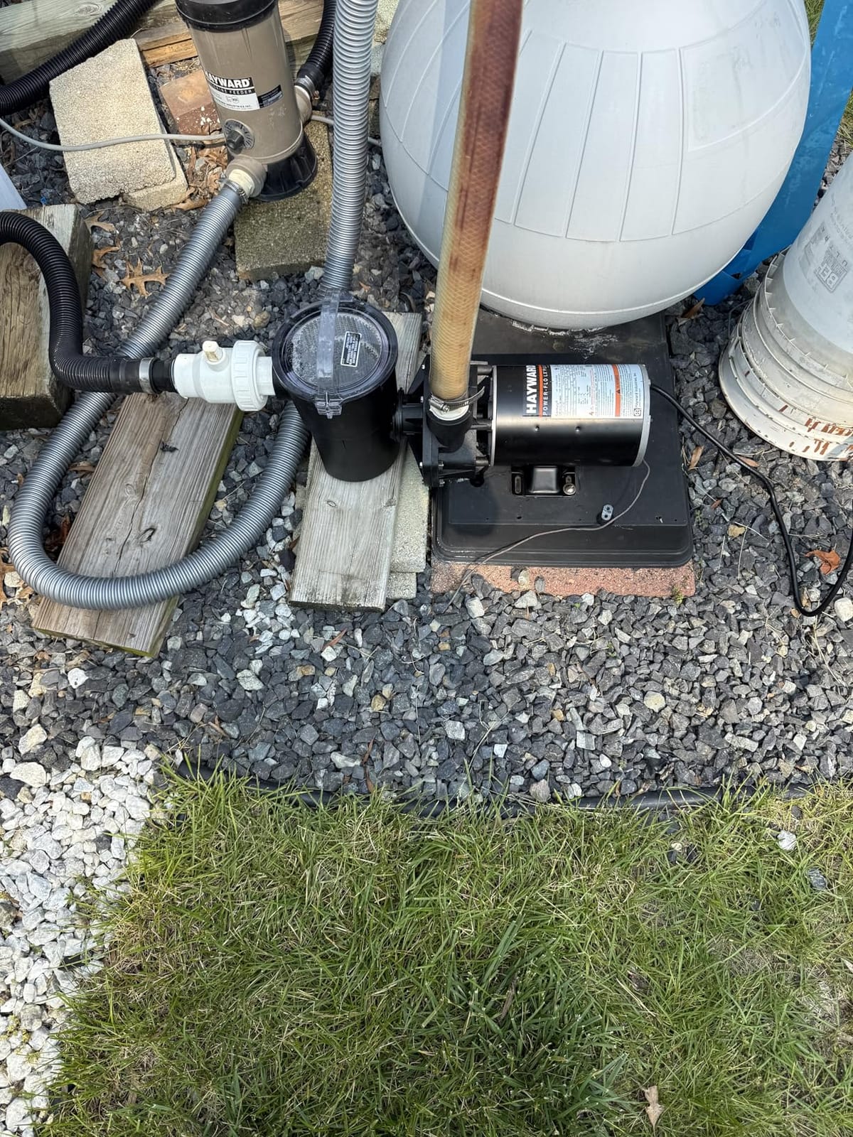 Hayward PowerFlo LX Above Ground Pool Pump, Single Speed Pump - 1.1 HP customer photo 2