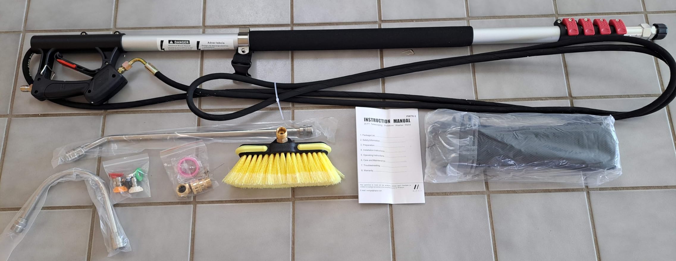 M MINGLE 13 Inch Pressure Washer Gutter Cleaner Attachment customer photo 1