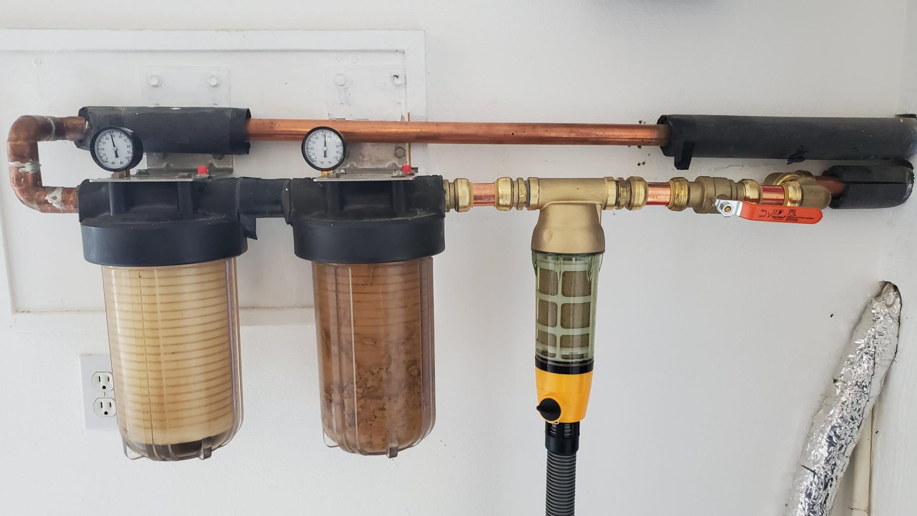 iSpring WSP50ARB Big Spin Down Sediment Filter, Sediment Buster, 50 Micron customer photo 1