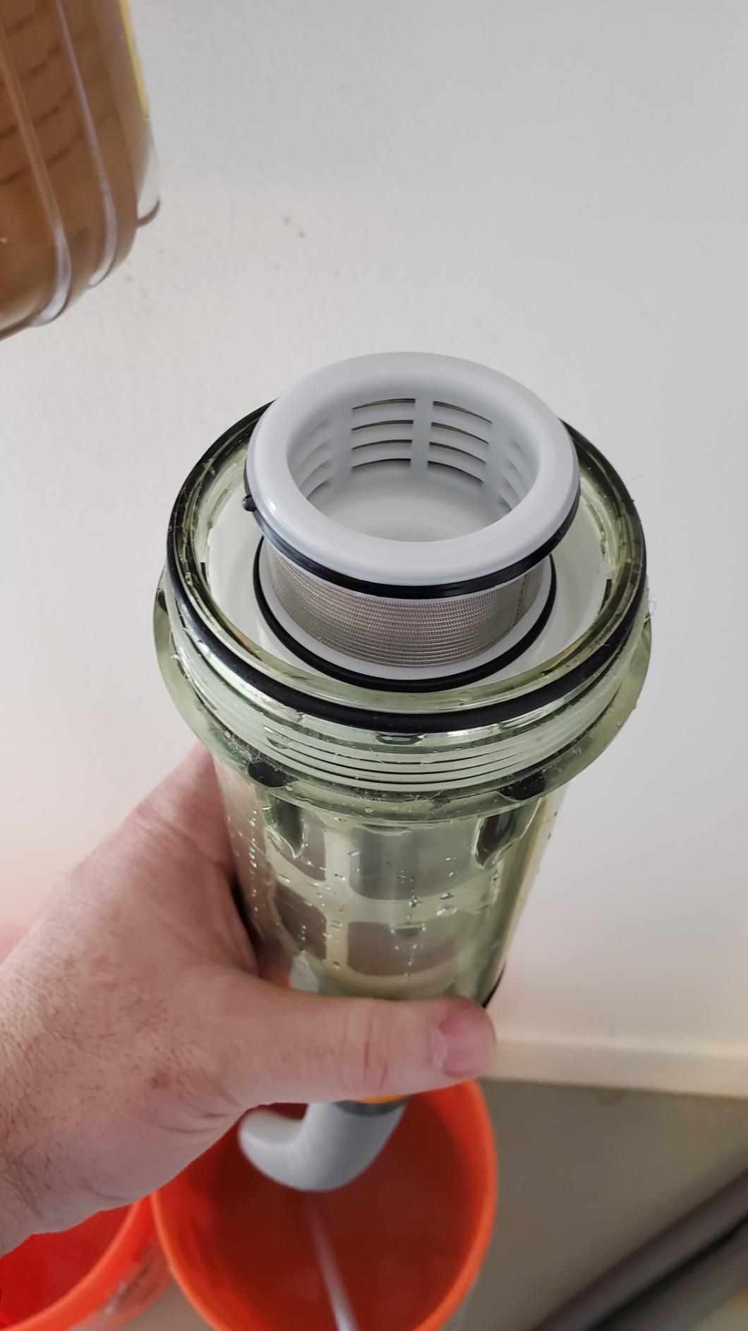 iSpring WSP50ARB Big Spin Down Sediment Filter, Sediment Buster, 50 Micron customer photo 2
