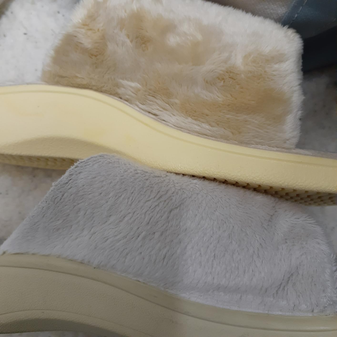 SOLLBEAM Women's Plantar Fasciitis Fuzzy House Orthopedic Adjustable Slippers With Arch Support Orthotic Heel Cup Sandals For Ladies customer photo 2