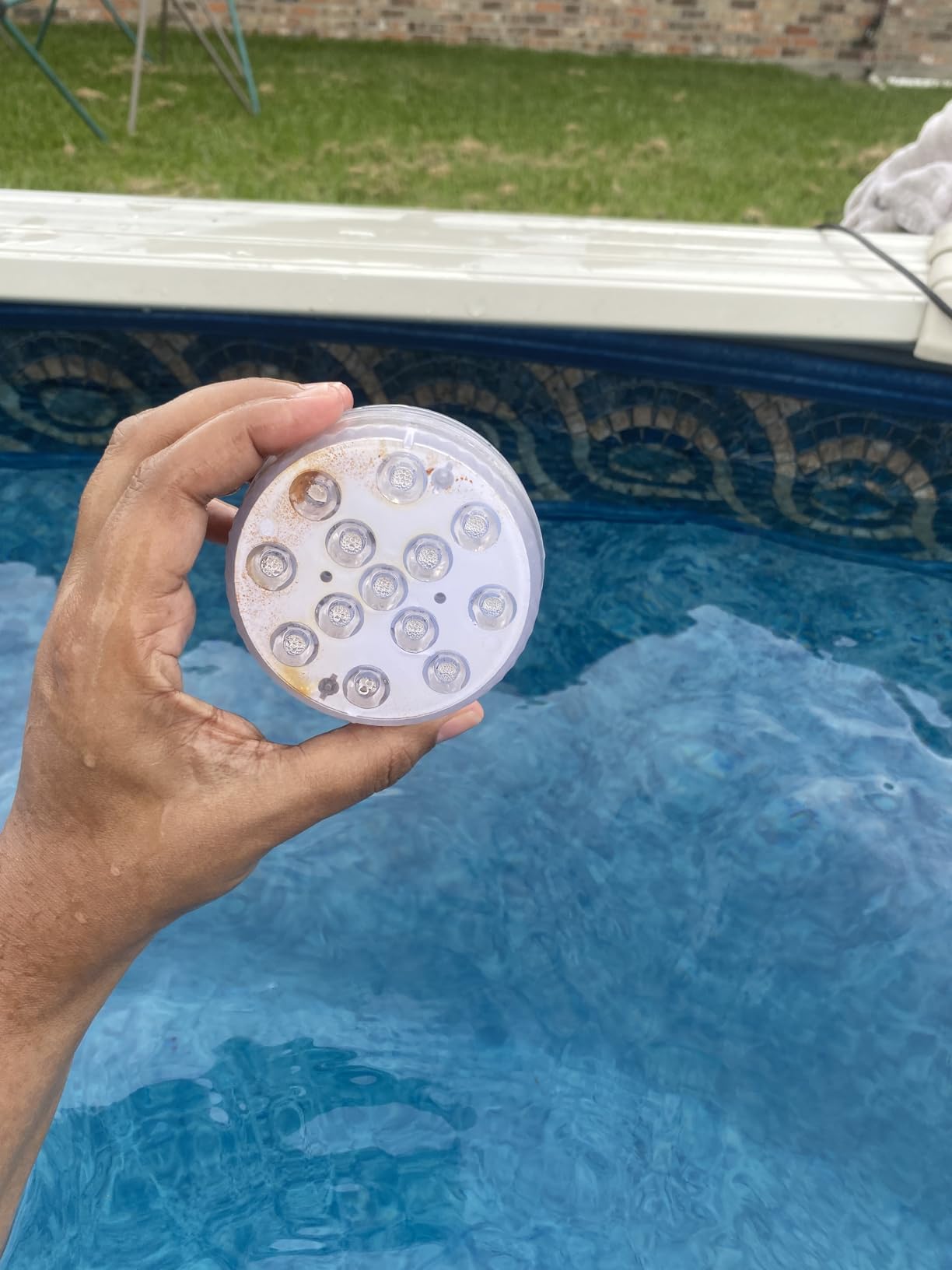 LOFTEK Pool Lights, Submersible LED Lights with Magnets &10 Suction Cups customer photo 1