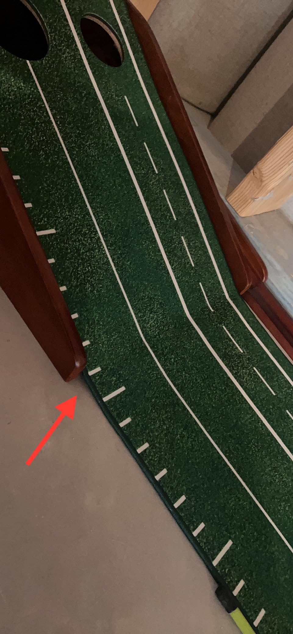 Perfect Practice Standard 9' Putting Mat - Indoor Putting Green customer photo 1