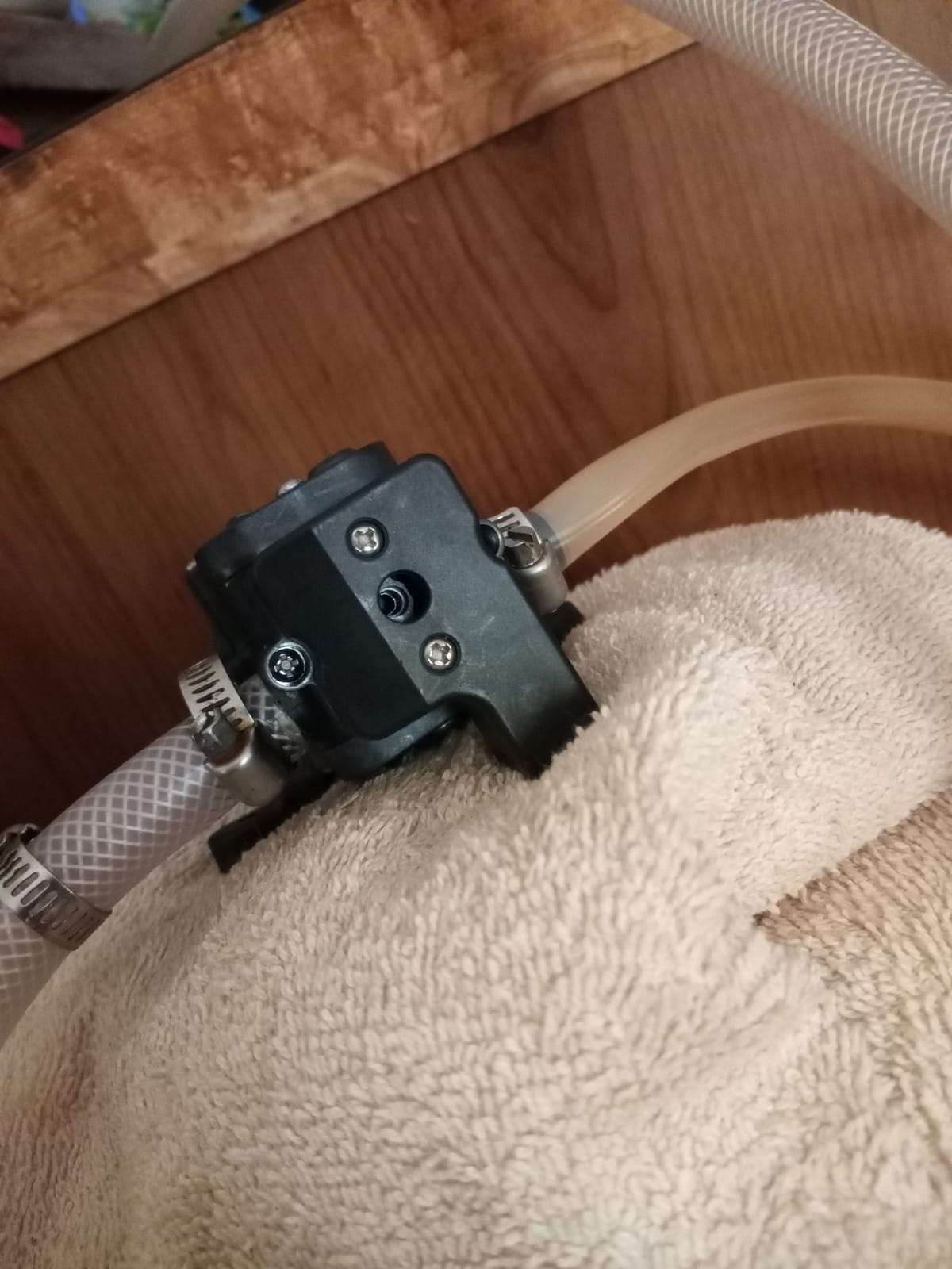 12 Volt Diaphragm Pump 5LPM 1.35 GPM 116PSI Self Priming Sprayer Pump 12V DC Fresh Water Diaphragm Pressure Pump for RV Camper Marine Boat Lawn (60W) customer photo 2