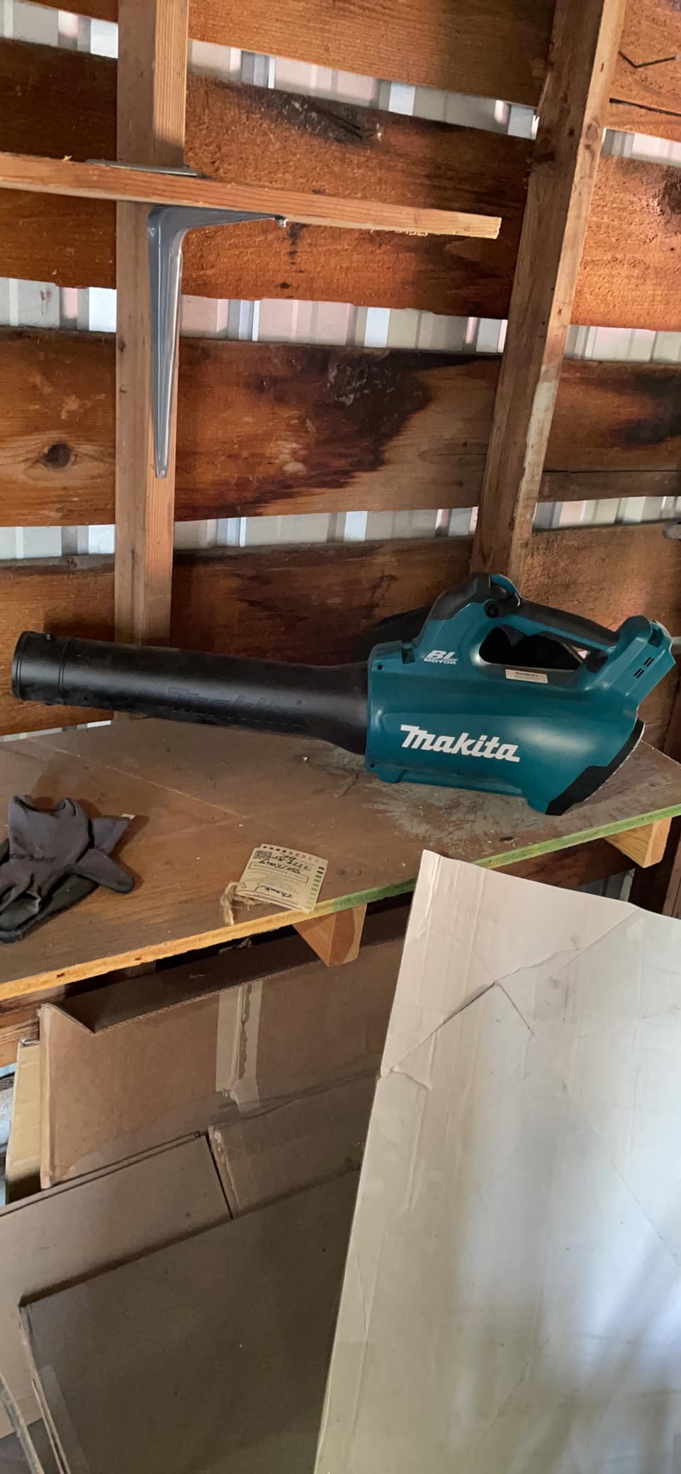 Makita XBU03Z 18V LXT® Lithium-Ion Brushless Cordless Blower, Tool Only customer photo 2