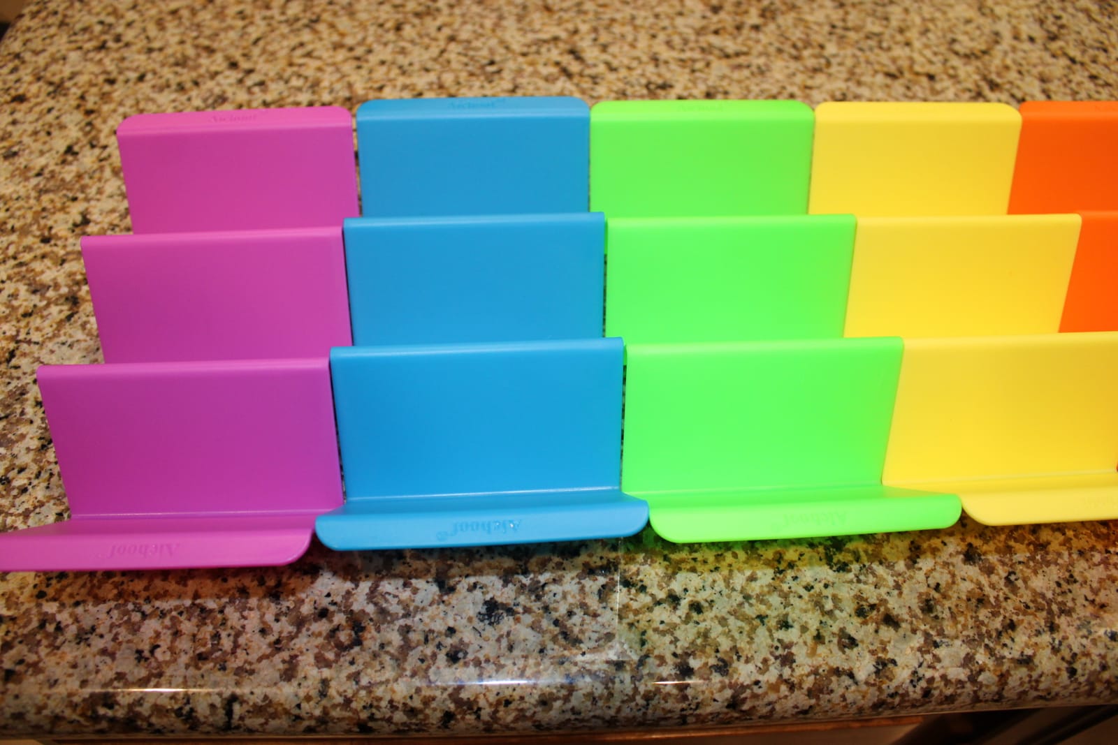 Aichoof Colorful Taco Holder Stands Set of 6, Large Taco Trays customer photo 2