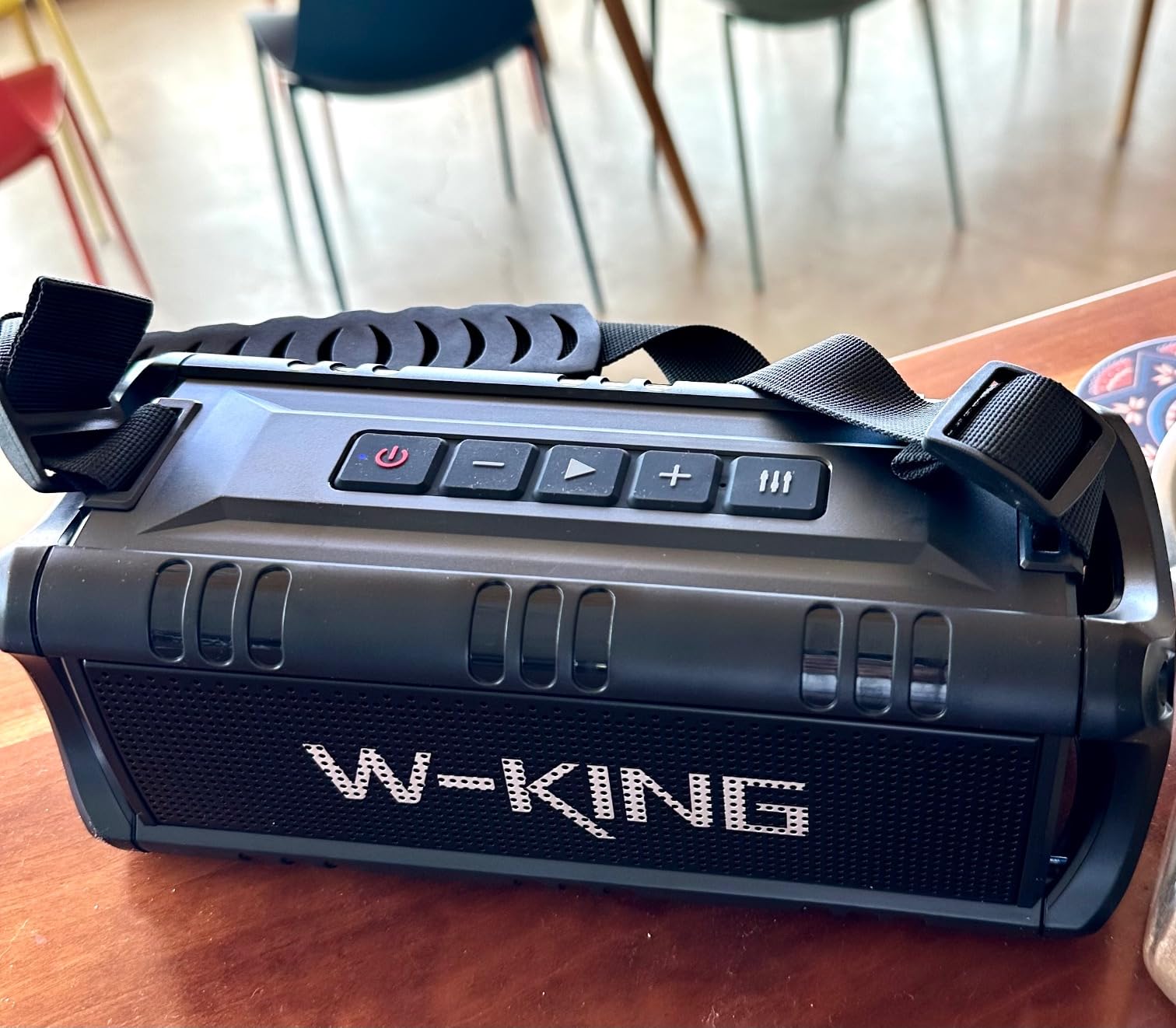 W-KING Portable Bluetooth Speaker Loud Wireless 60W Peak Waterproof Outdoor | IPX6 Rugged Floating Shower Boombox, 24H Playtime, EQ, 2 Pair, AUX TF USB Playback customer photo 2