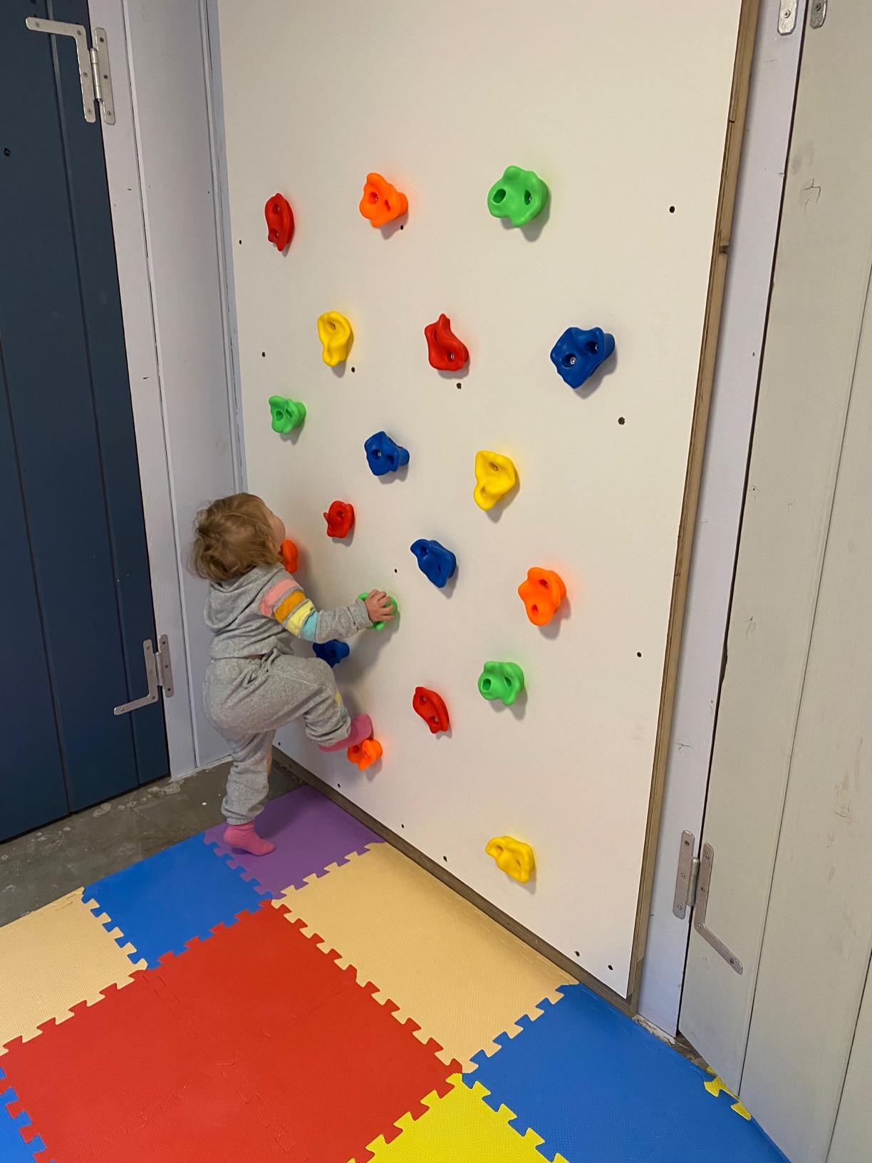 Rock Climbing Holds, Colorful Textured Wall Rocks with Hardware customer photo 1