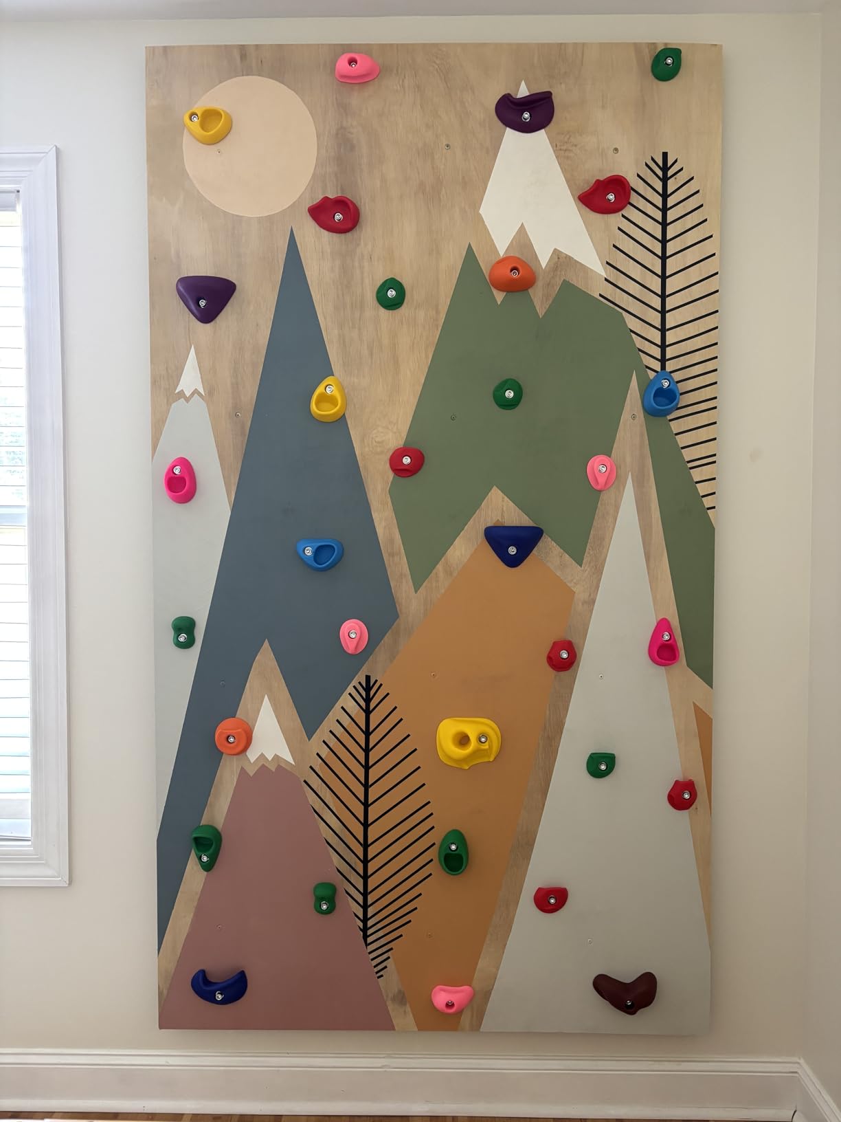32Pcs Rock Climbing Holds for Kids, Climbing Wall Grips for Playground customer photo 1