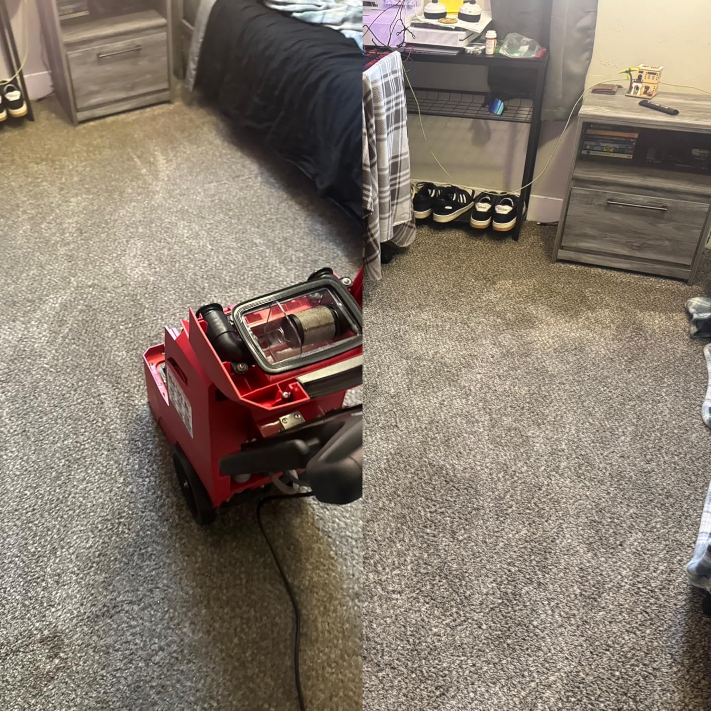 Rug Doctor Mighty Pro X3 Commercial Carpet Cleaner with Oxy Cleaner Pack | Includes 48 oz Oxy Carpet Cleaning Solution Removes Wine, Mud, Vomit, and other Tough Stains. customer photo 2