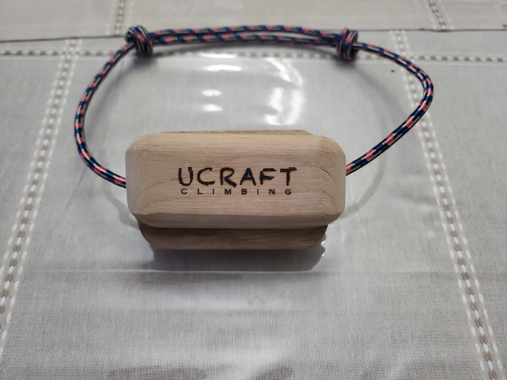 Ucraft Pocket-Sized Climbing Hangboard. Portable Fingerboard for Training and Warm-up customer photo 1