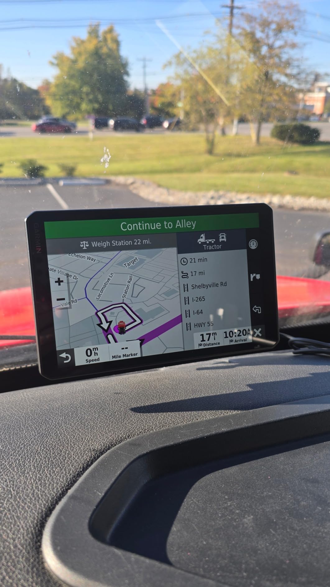 Garmin dezl OTR800, 8-inch GPS Truck Navigator, Easy-to-Read Touchscreen Display, Custom Truck Routing and Load-to-Dock Guidance customer photo 1