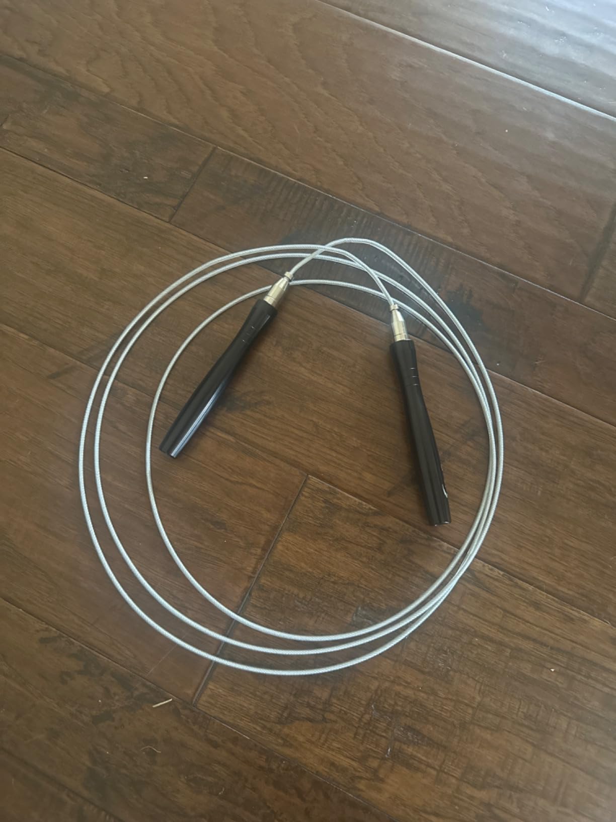 Jump Rope, High Speed Weighted Jump Rope - Premium Quality Tangle-Free - Self-Locking Screw-Free Design customer photo 2