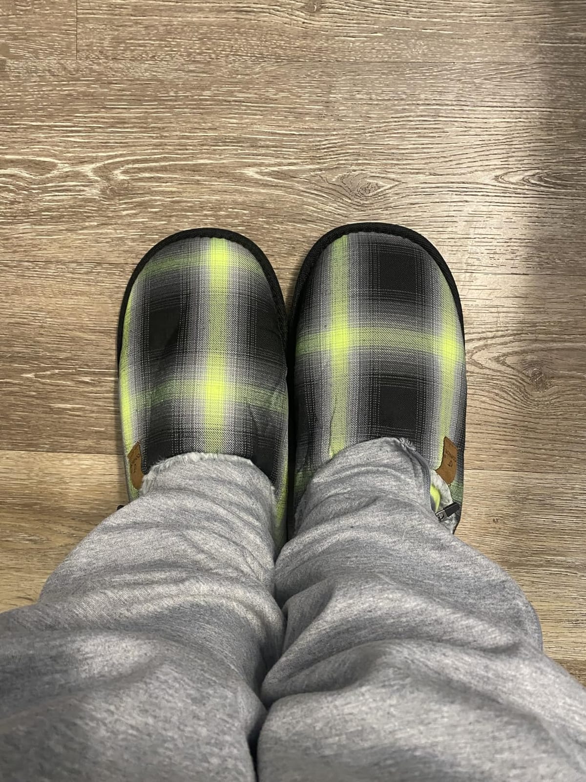 COFACE Mens Cozy Memory Foam Scuff Slippers Warm Slip On House Shoes customer photo 2
