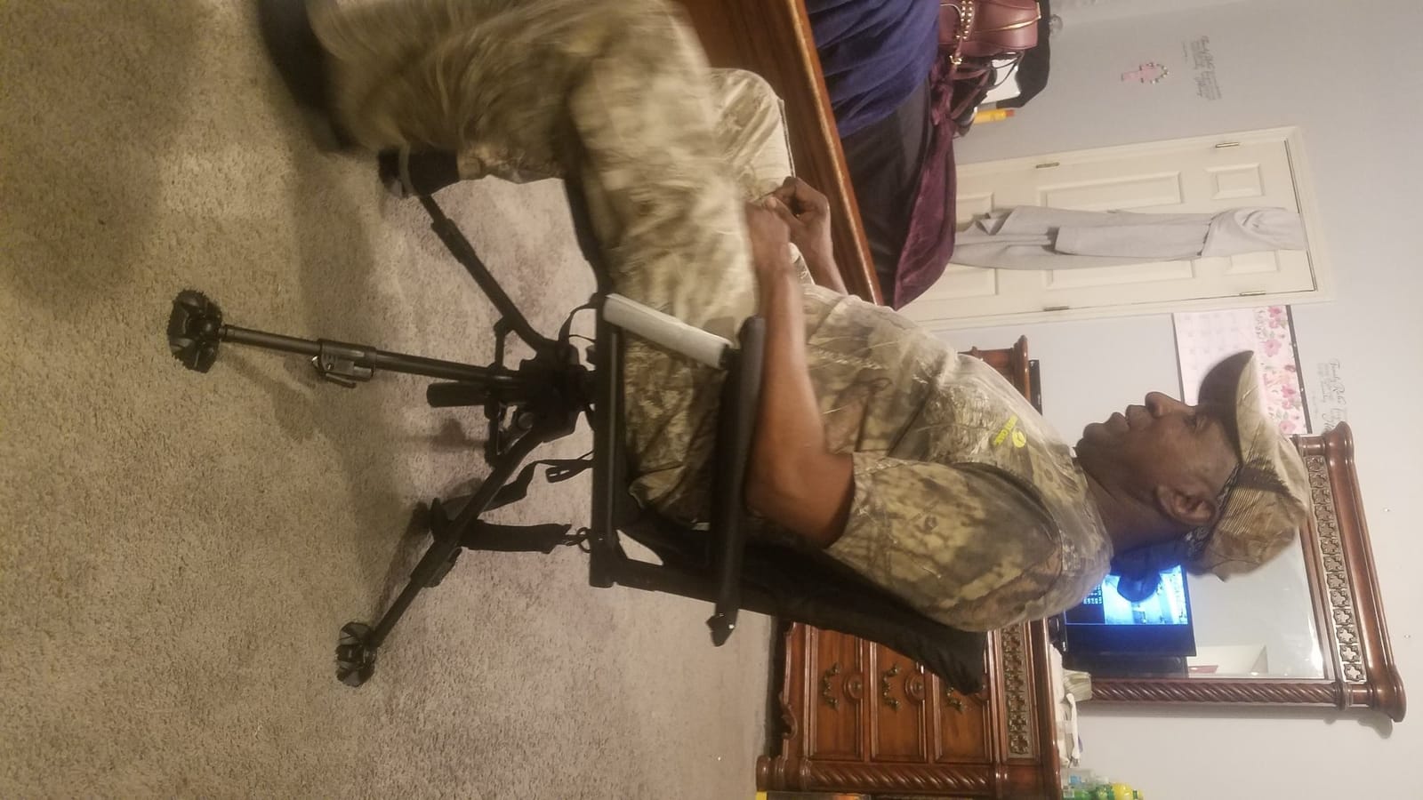 TIDEWE Hunting Chair with Seat Cover, 360° Silent Swivel Seat customer photo 2