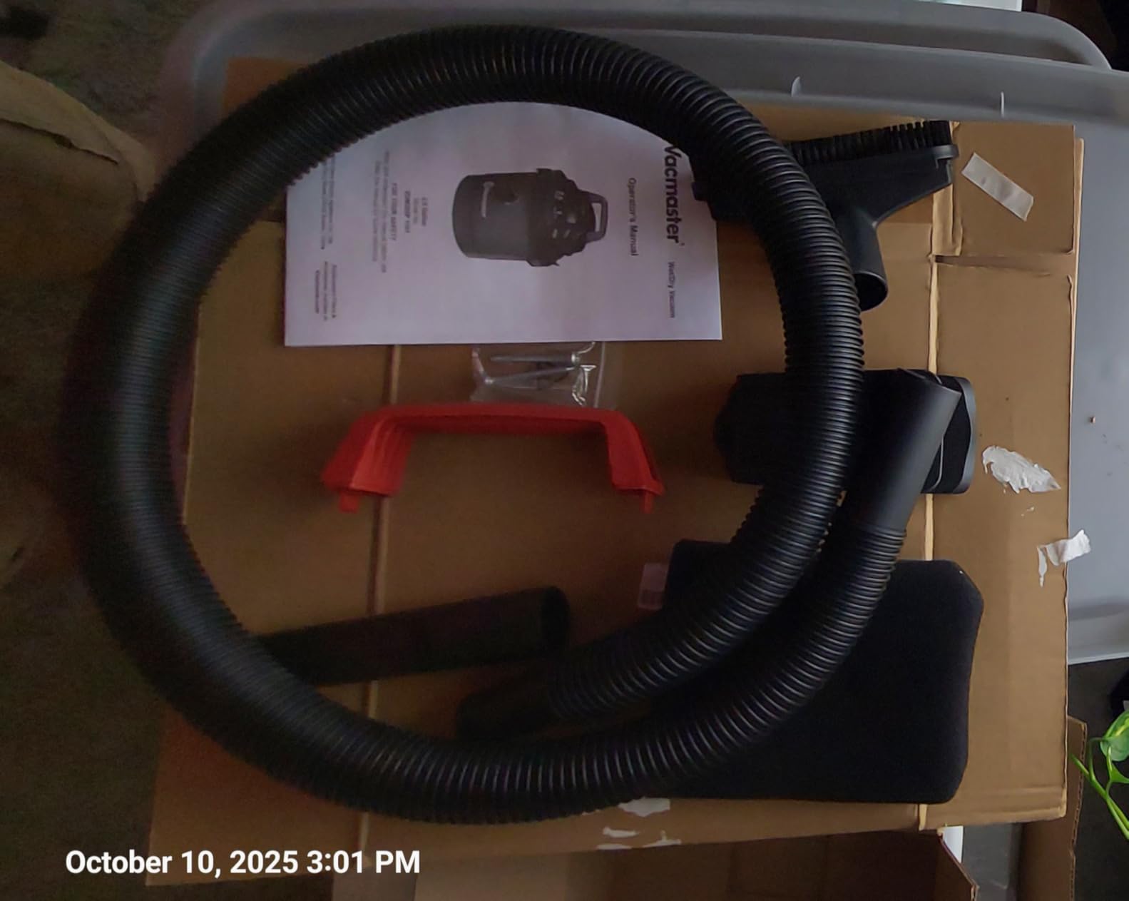 Vacmaster VOM205P 1101 2.5-Gal 2 Peak HP Wall Mount Wet/Dry Vacuum Red customer photo 1