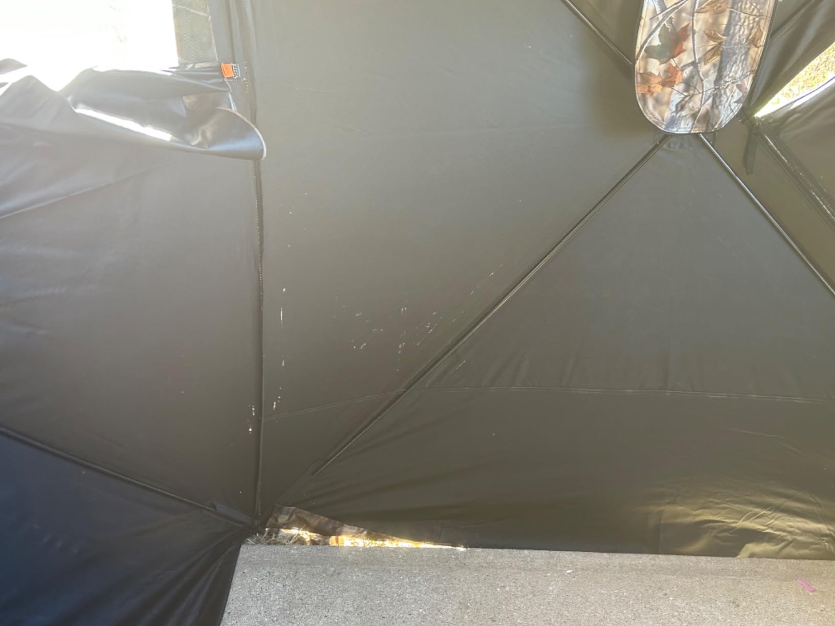 THUNDERBAY Bunkhouse Pop Up Portable 6 Person Side-by-Side Hunting Blind, Footprint: 140