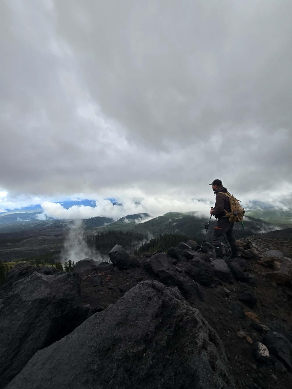 KINGGEAR Trekking Poles 7075 Aluminum Lightweight Hiking Sticks | Natural Cork Grip, EVA Support, Flip Lock System, Terrain Accessories, Hiking & Walking Trails customer photo 1