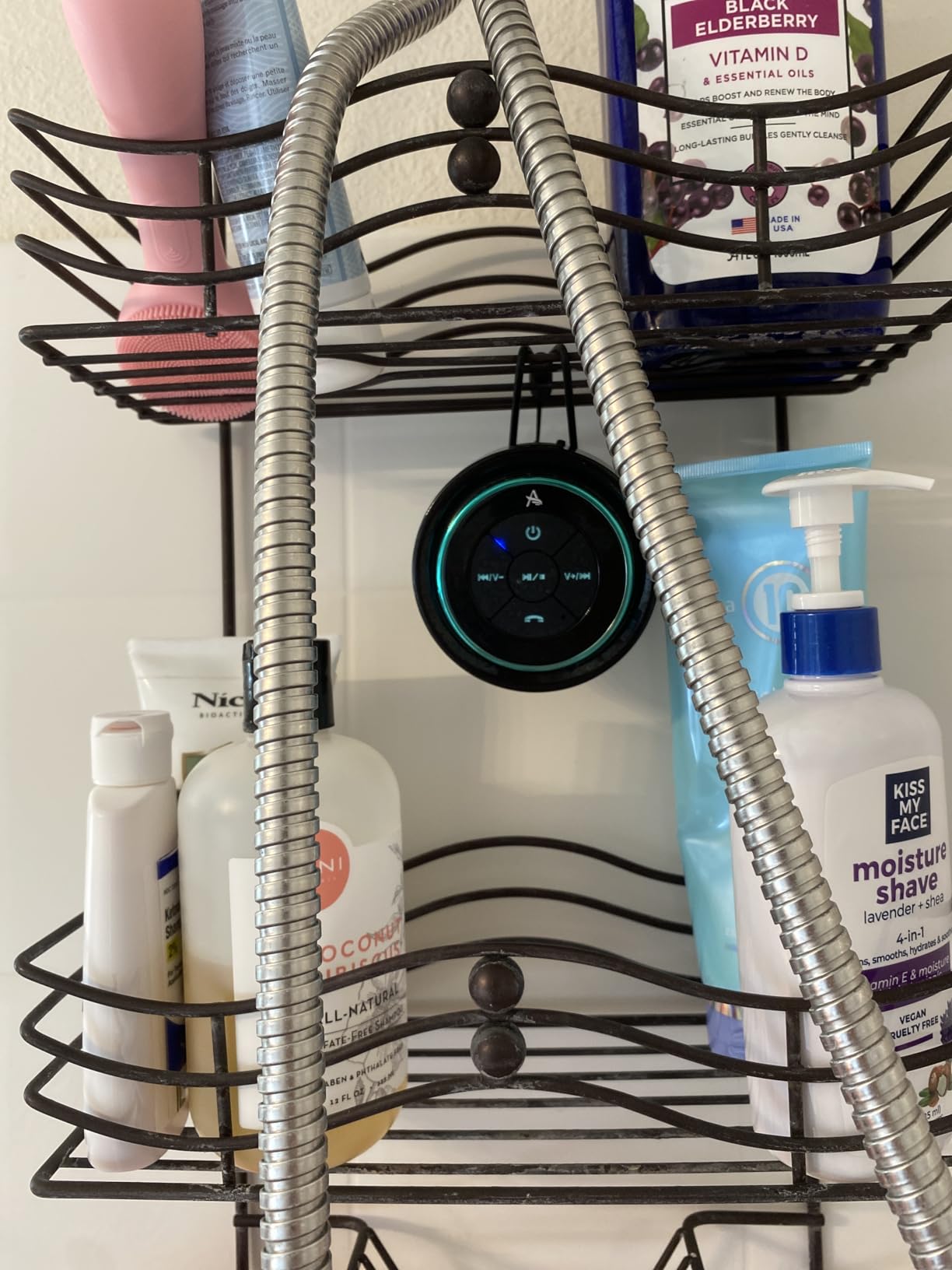 XLEADER Pro Shower Speaker (Upgraded) Certified IPX7 Waterproof Bluetooth customer photo 1