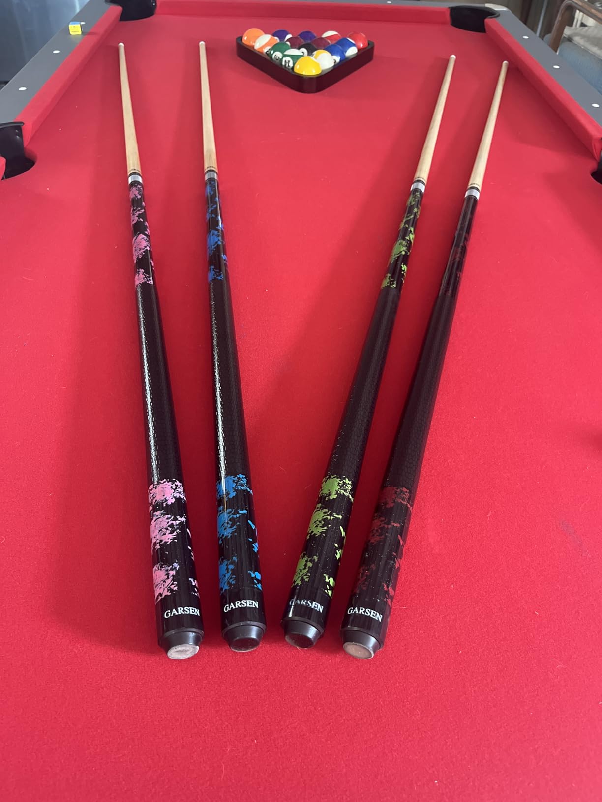GARSEN Billiard Canada 6A Maple Pool Cue Stick 58 inch House Bar Pool Stick customer photo 1