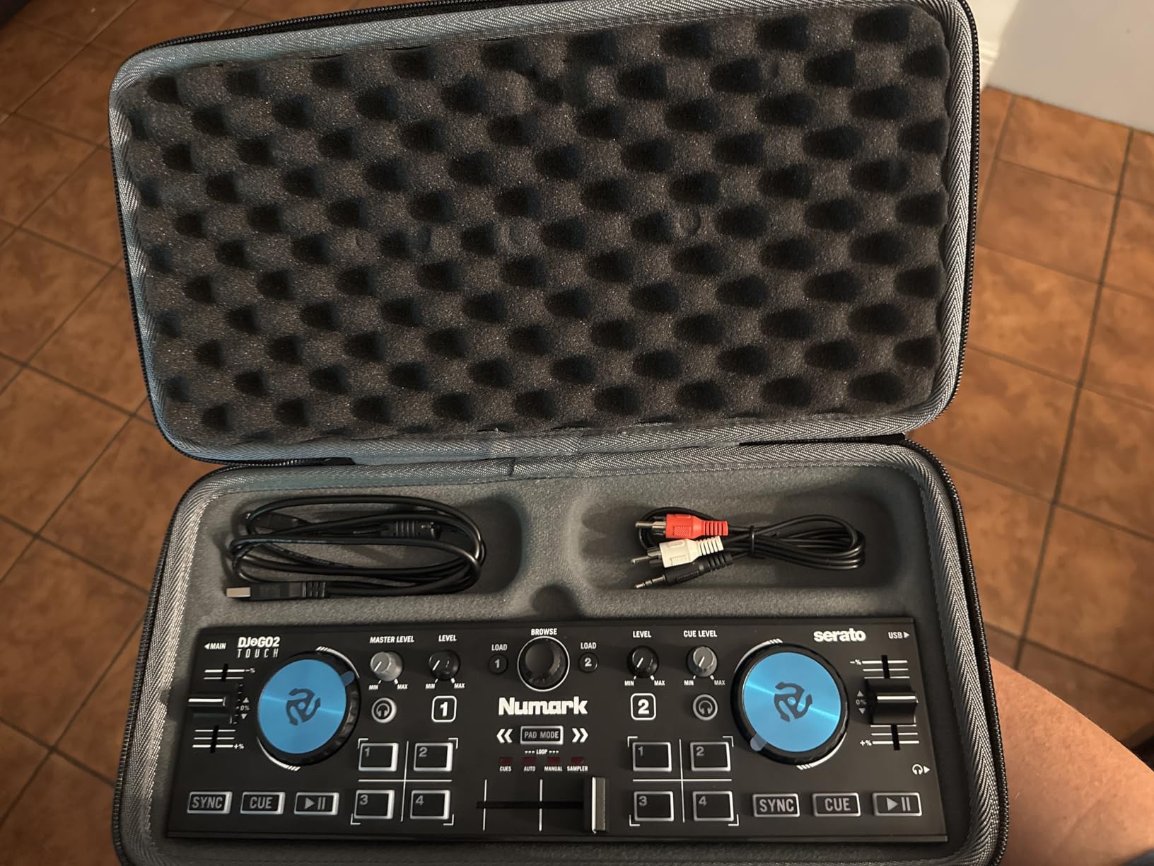 XANAD Hard Case for Numark DJ2GO2 Touch DJ Controller customer photo 2