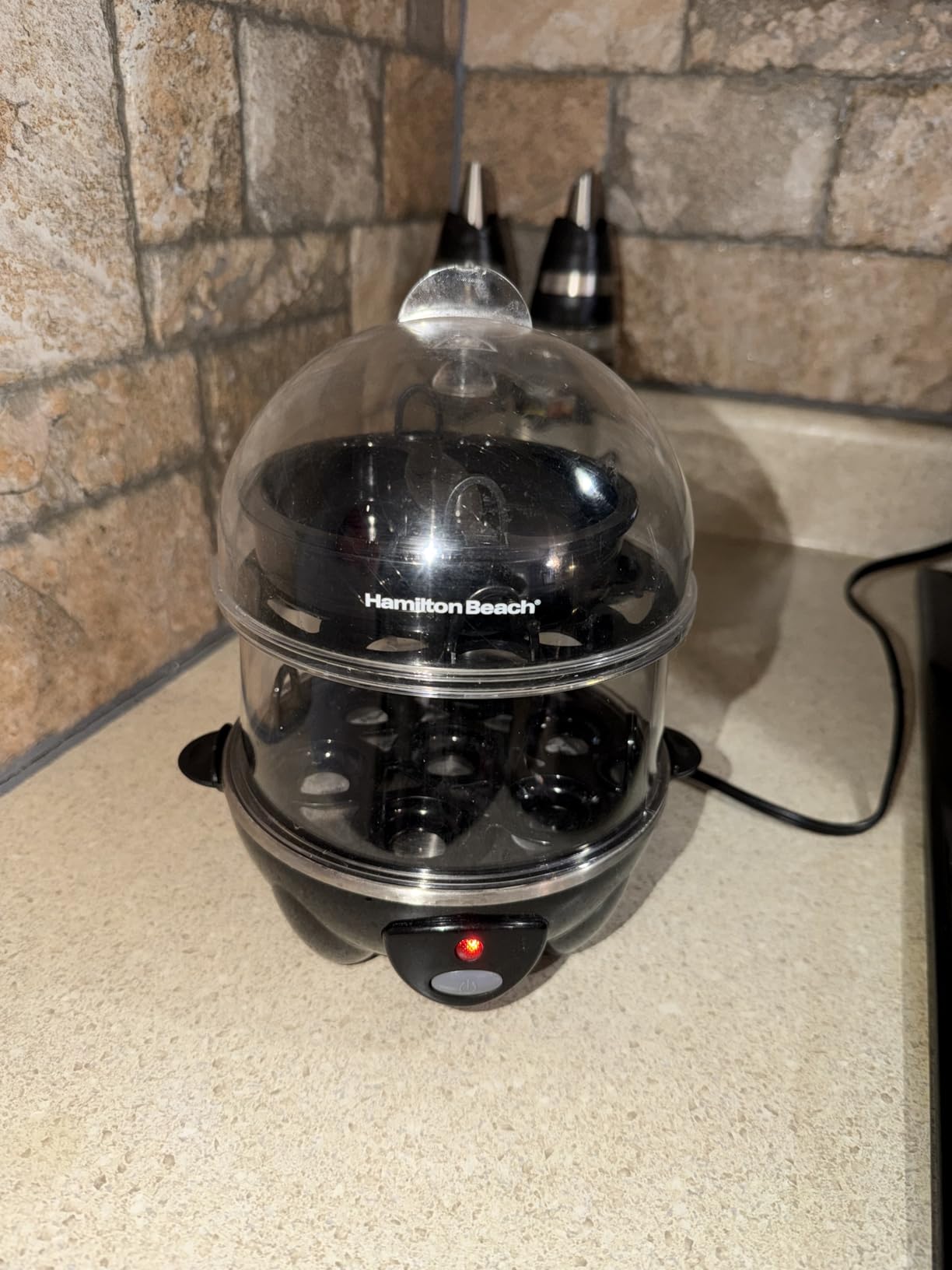 Hamilton Beach 3-in-1 Electric Hard Boiled Egg Cooker customer photo 1
