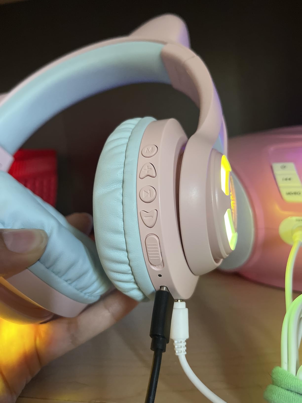 Cat Ear Bluetooth Headphones by iClever customer photo 1