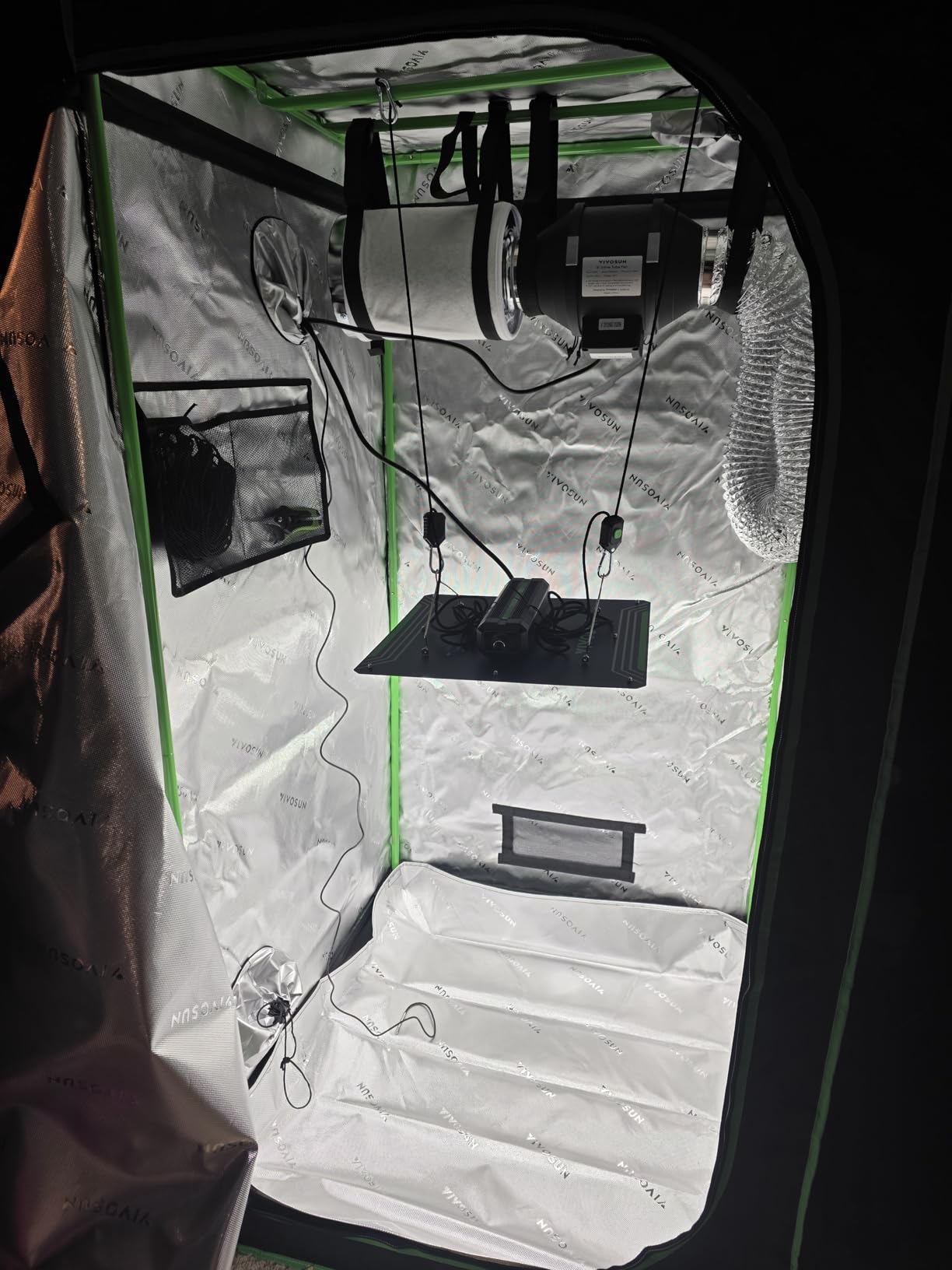 VIVOSUN Complete Grow Tent Kit for 2x2 ft Indoor Growing, 24
