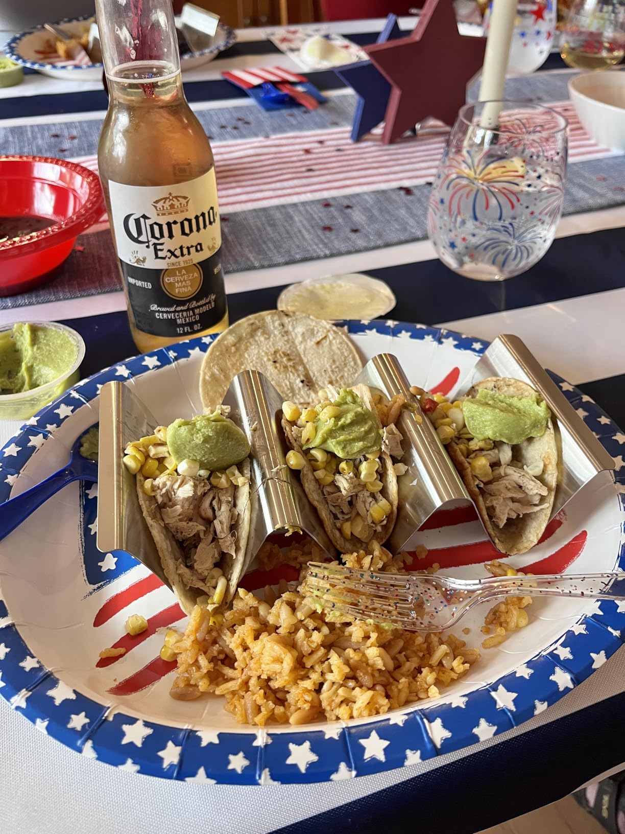 RTT Stainless Steel Taco Holder Stand, Set of 6 - Stylish Rack Holds Up to 3 Tacos Each, Keeping Shells Upright - Oven, Grill and Dishwasher Safe customer photo 1