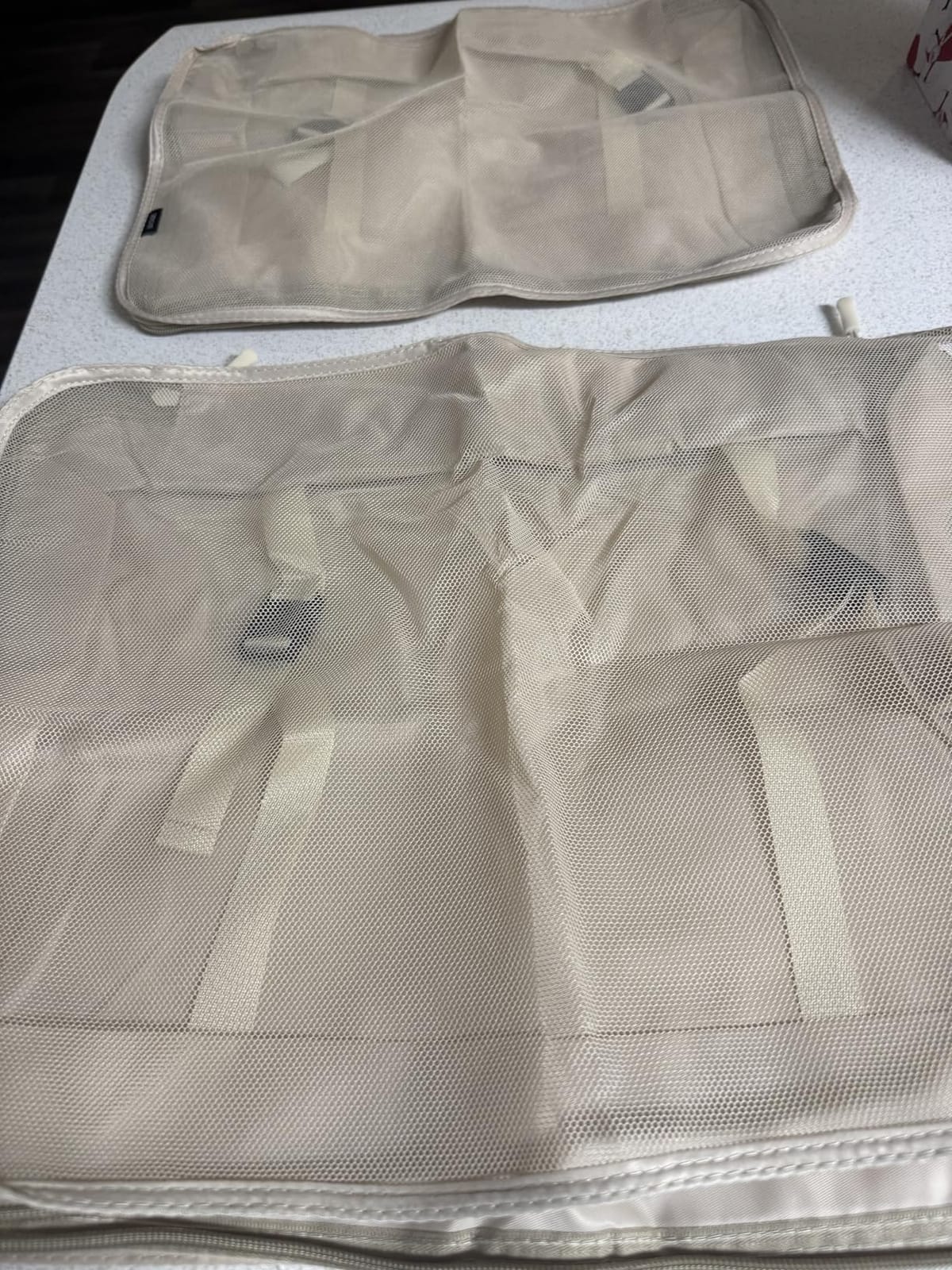 BAGAIL 8 Set Packing Cubes Luggage Packing Organizers for Travel Accessories-Cream customer photo 2