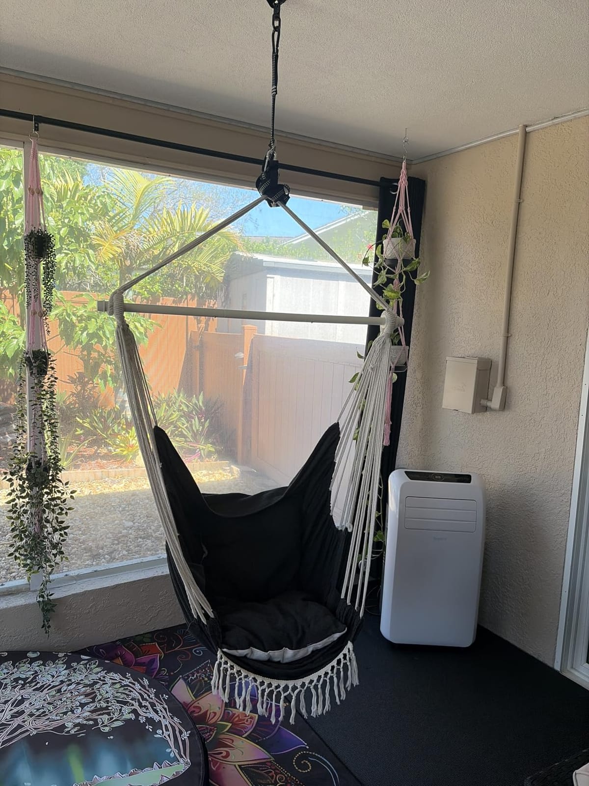 Chihee Hammock Chair Foot Rest 2 Cushions Max 485 lbs Metal Spreader Bar customer photo 2